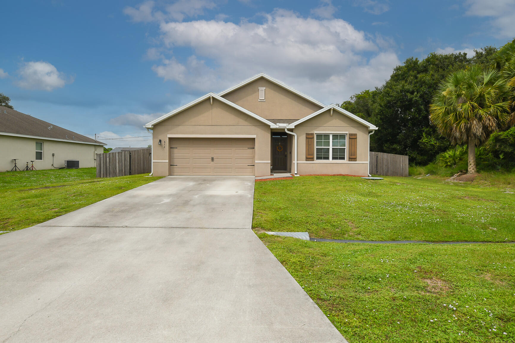 House and Driveway