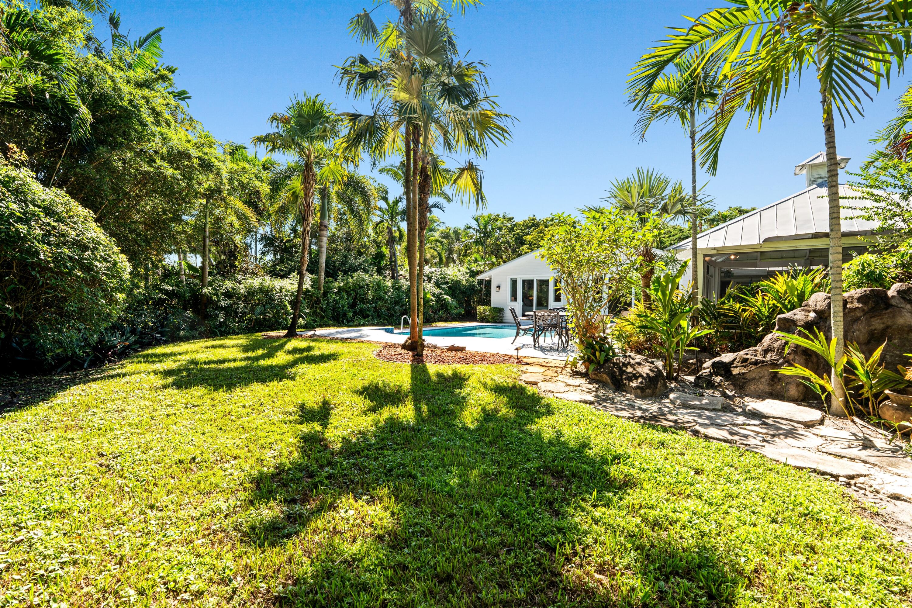 Private yard