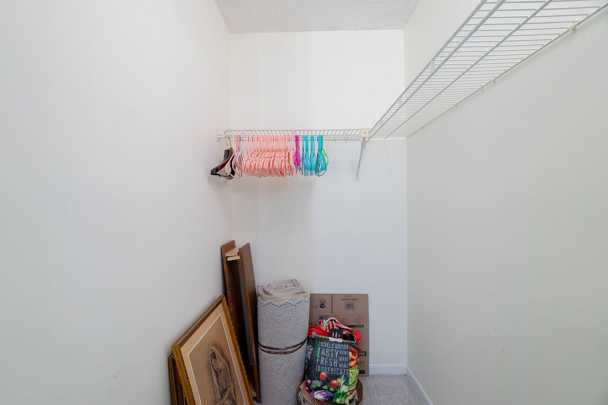guest bedroom walk-in closet
