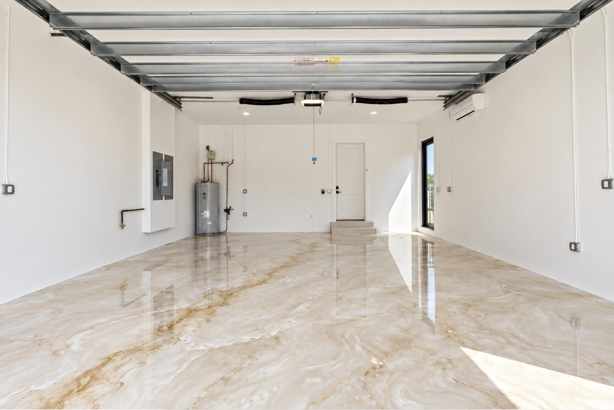 Garage floor is in process to look like this!