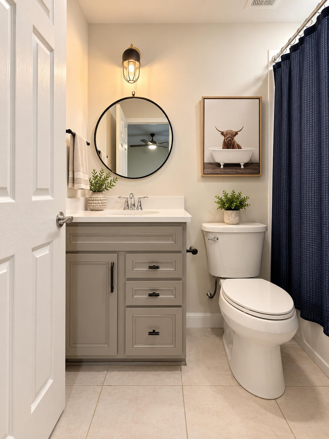 bath in bedroom