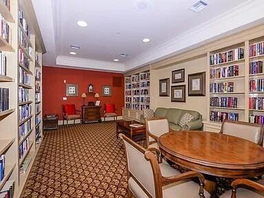 Reardon- clubhouse interior library