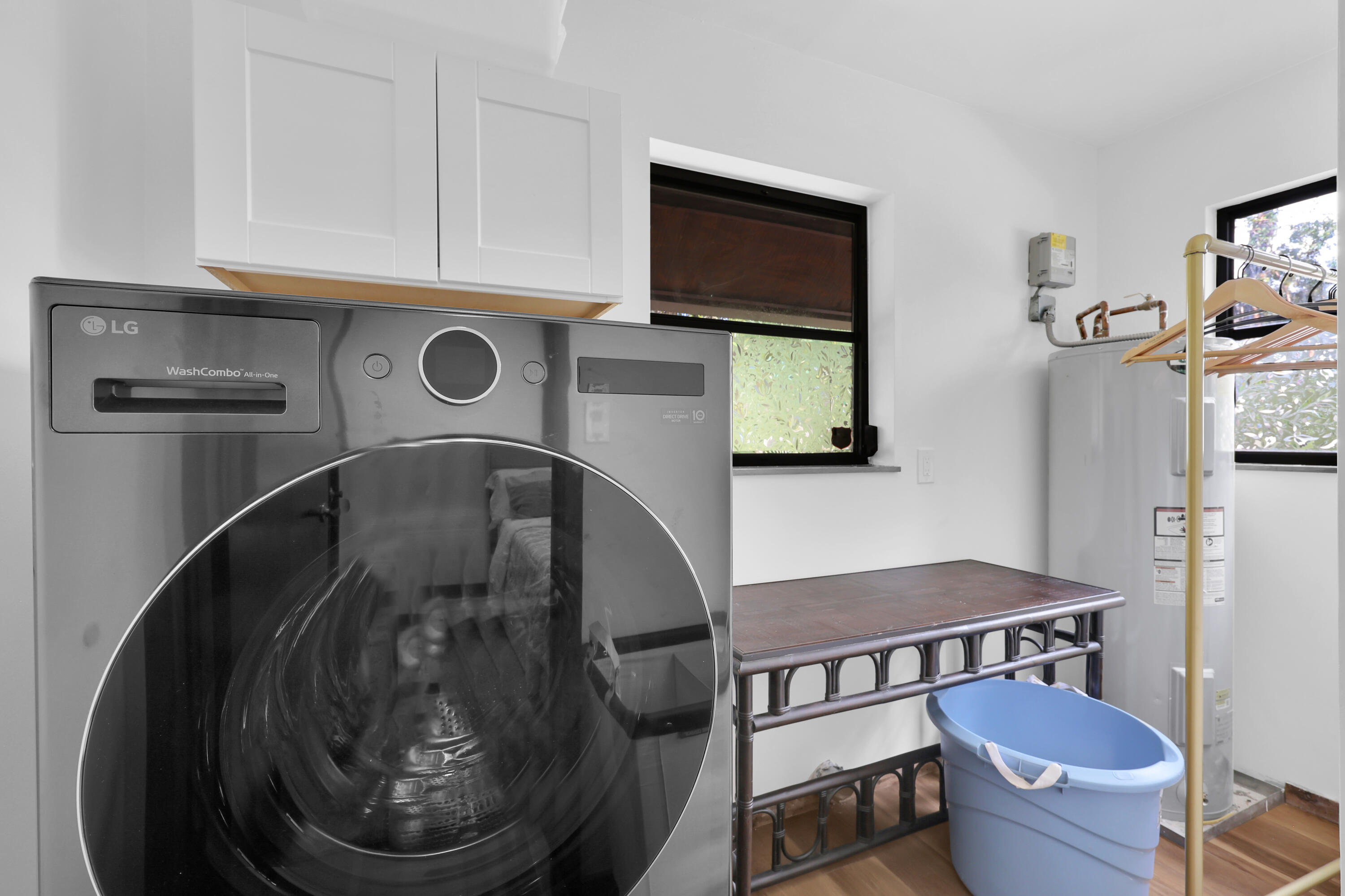 Laundry closet