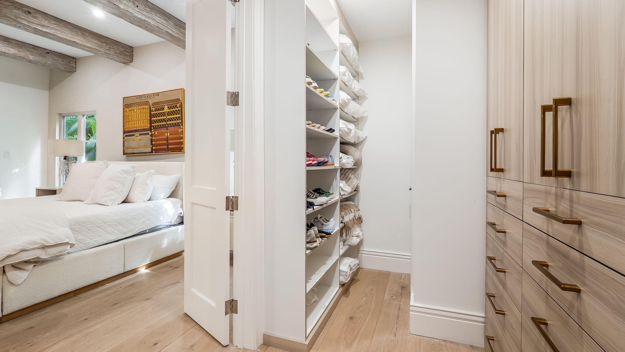 Primary closet