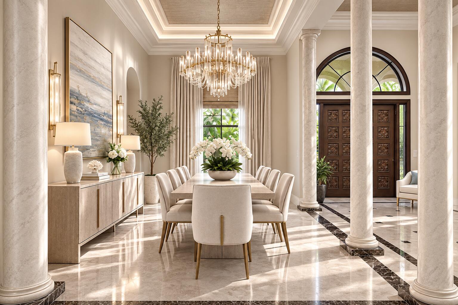 This is virtually staged and designed for inspirational ideas