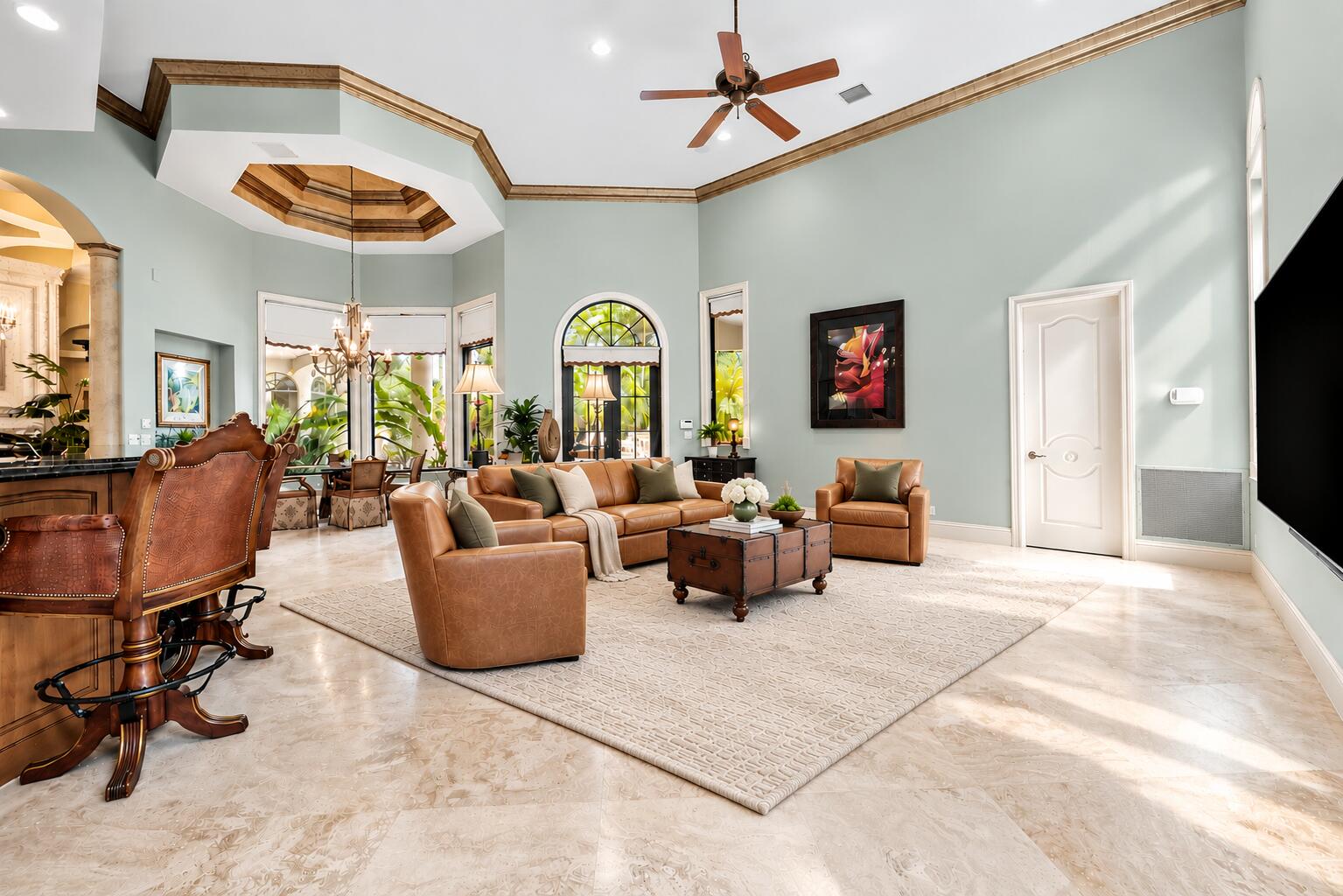 Great Room Open to Kitchen