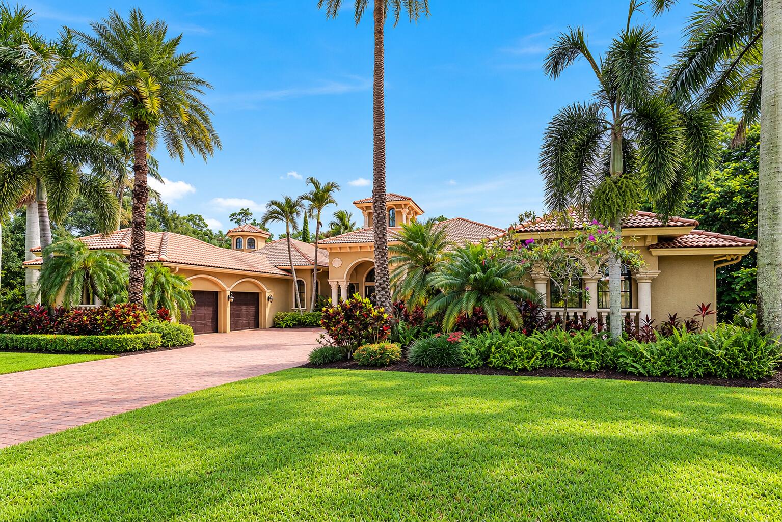 Front Elevation and Landscape
