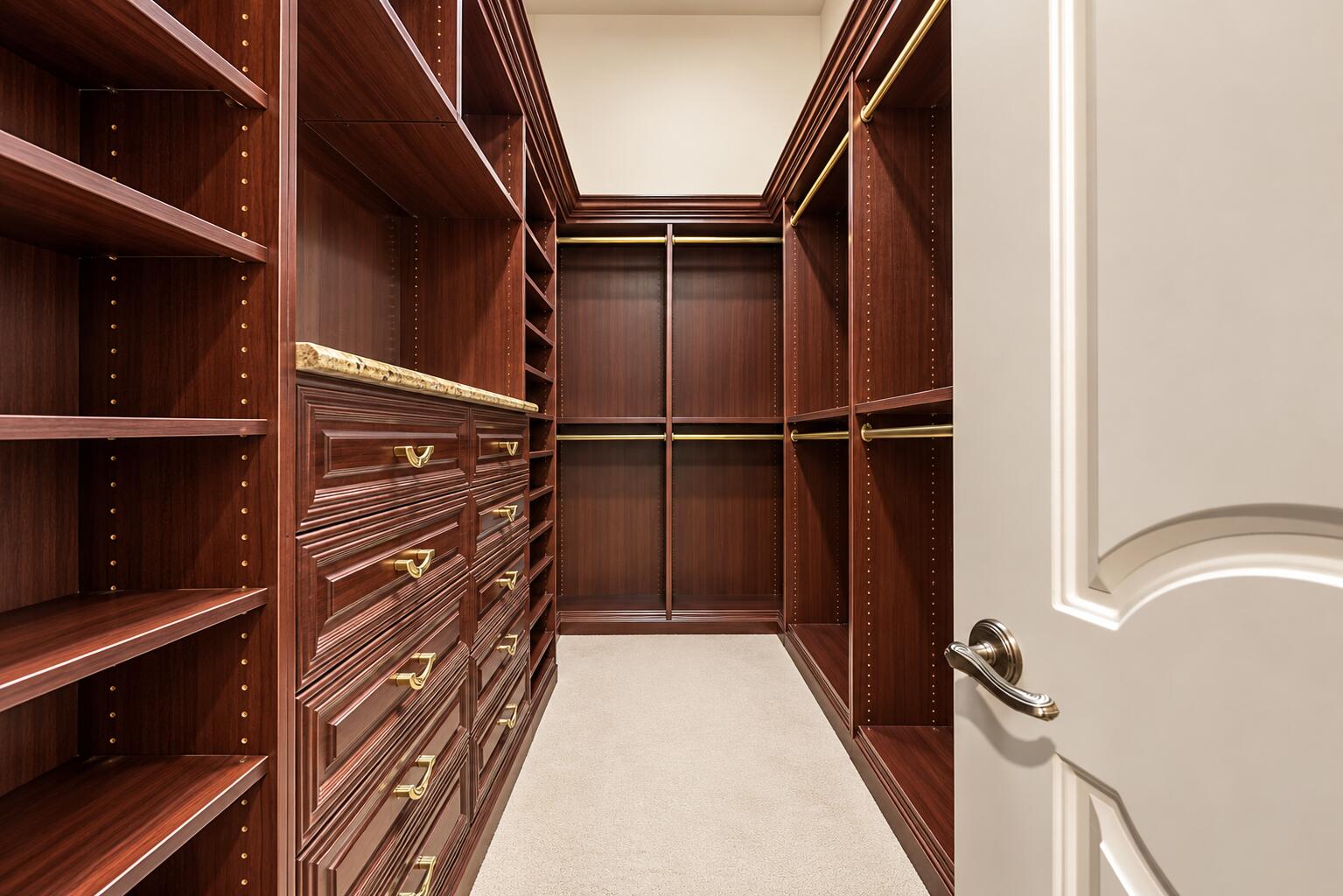 Items in closet have been virtually removed