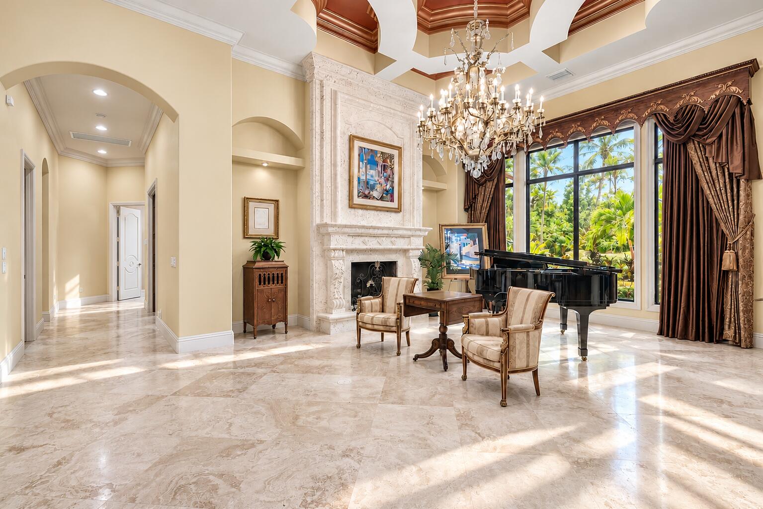 Sun Filled Living Room