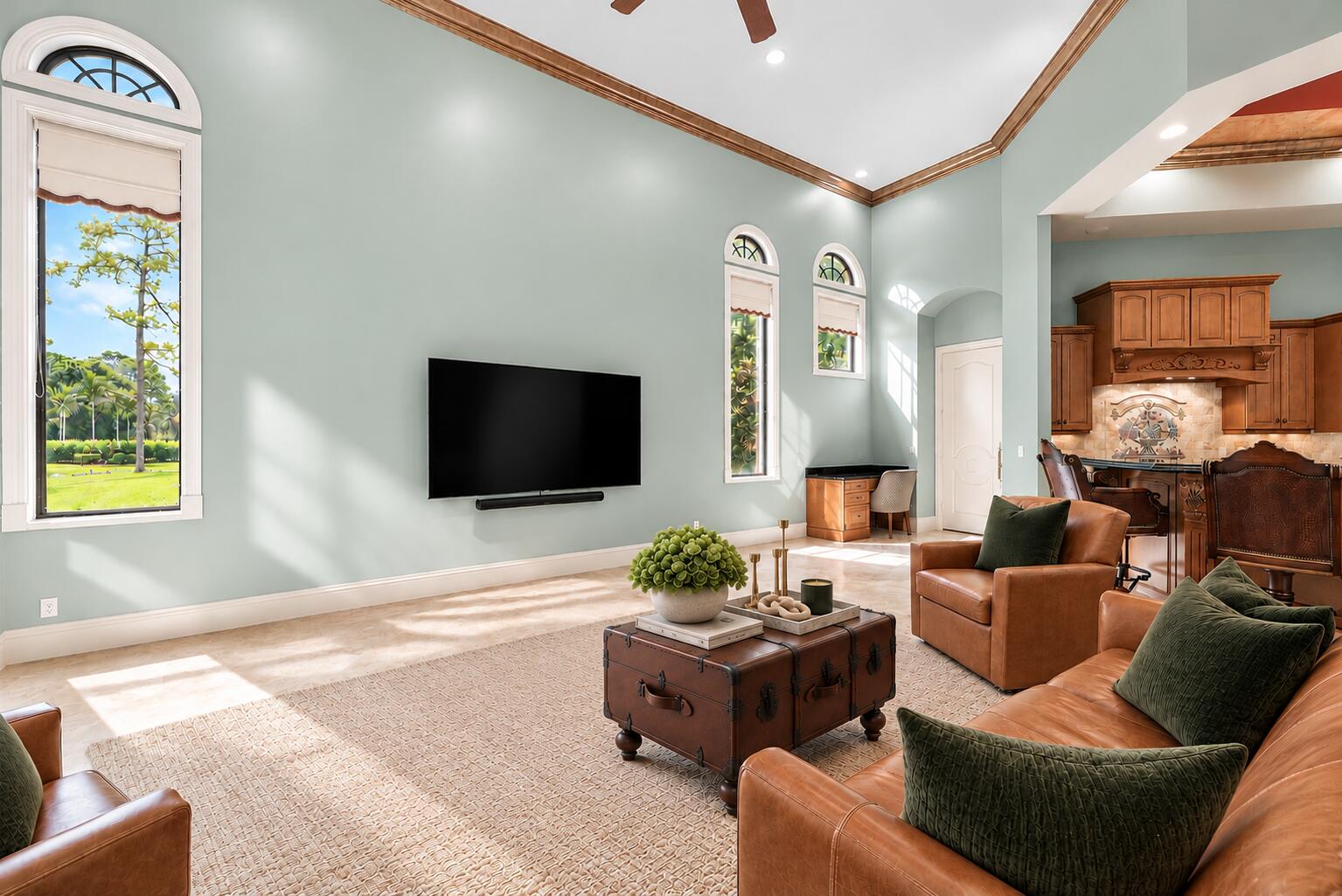 Spacious Open Great Room