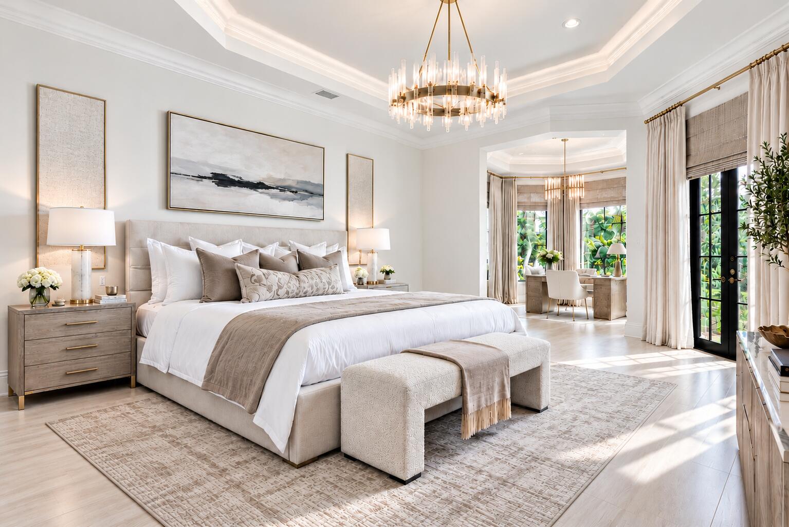 This is virtually staged and designed for inspirational ideas