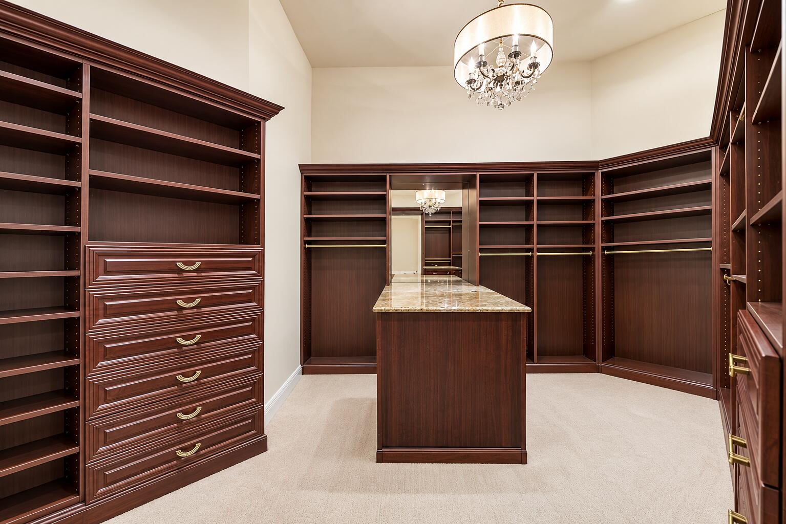 Items in closet have been virtually removed