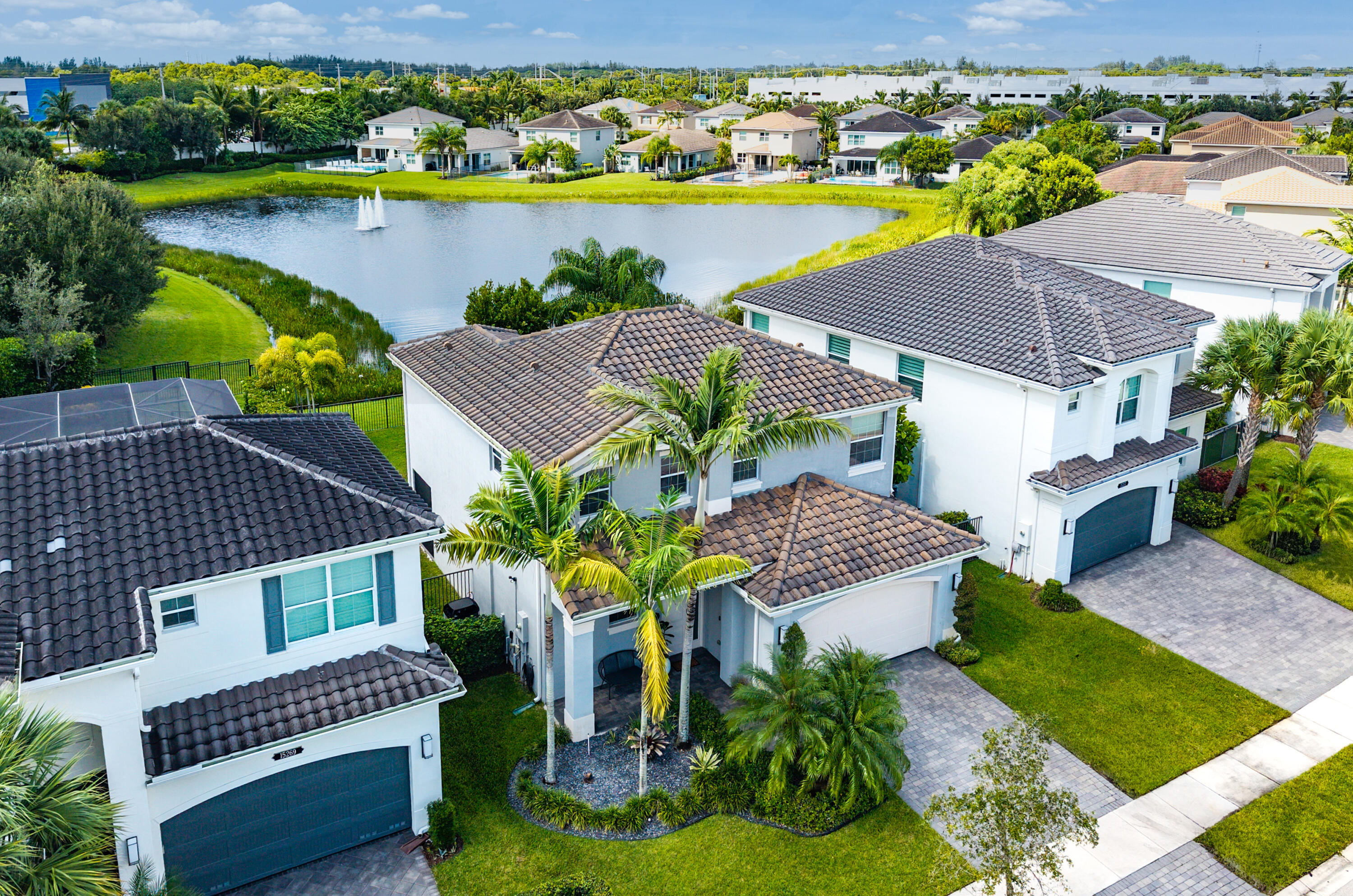 Side Exterior - Aerial Water View