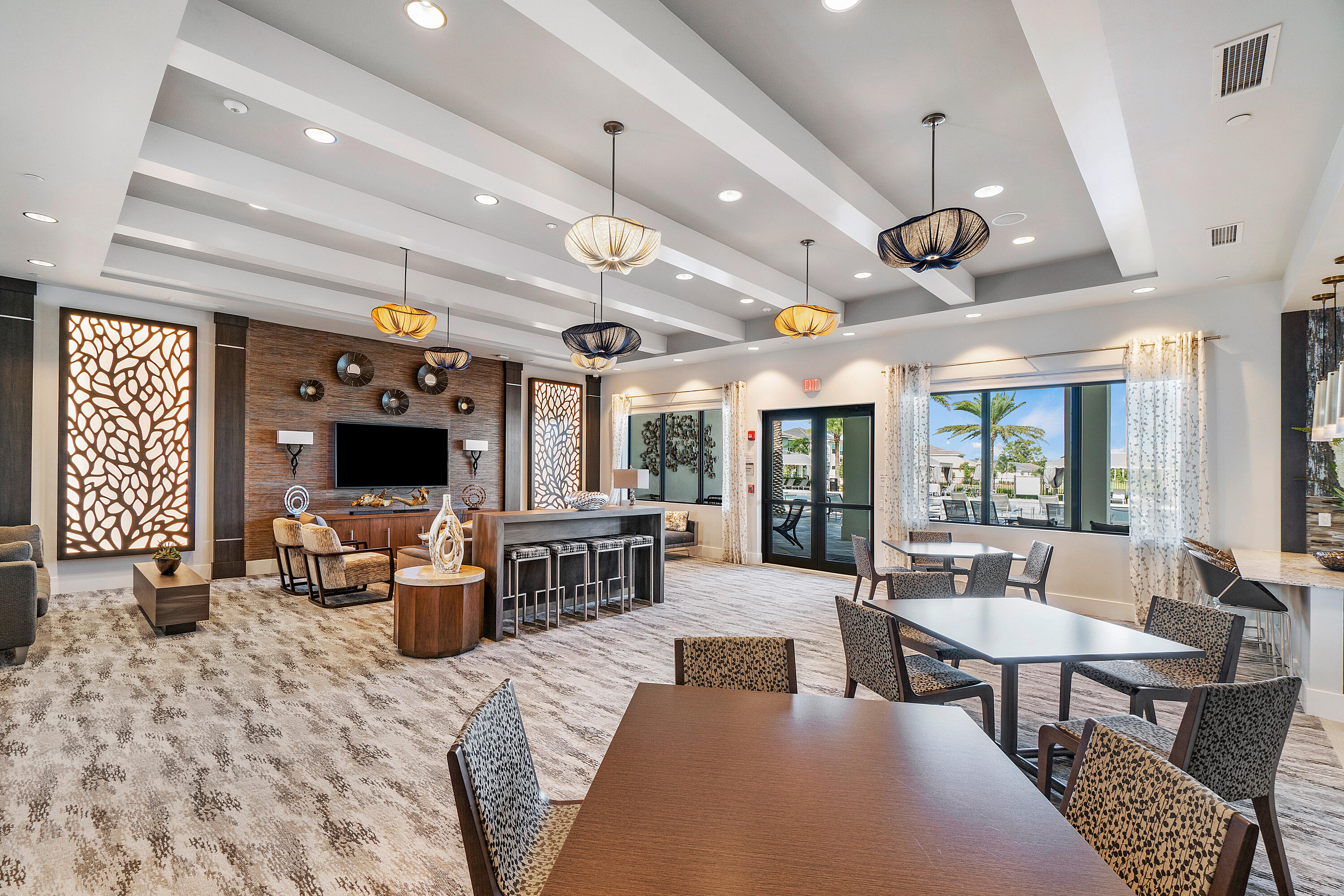 Community Clubhouse Interior