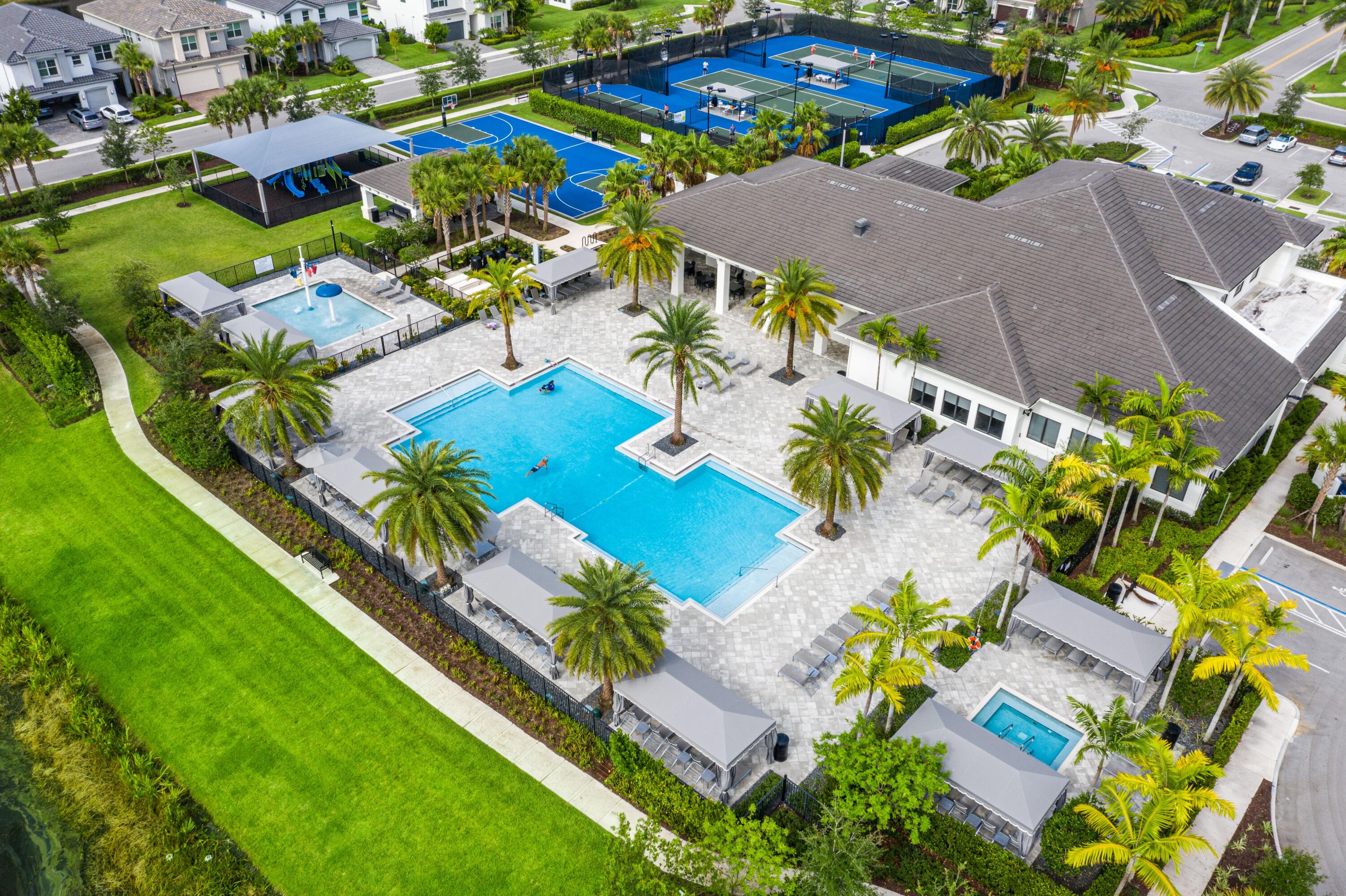Community Recreation Area - Aerial View