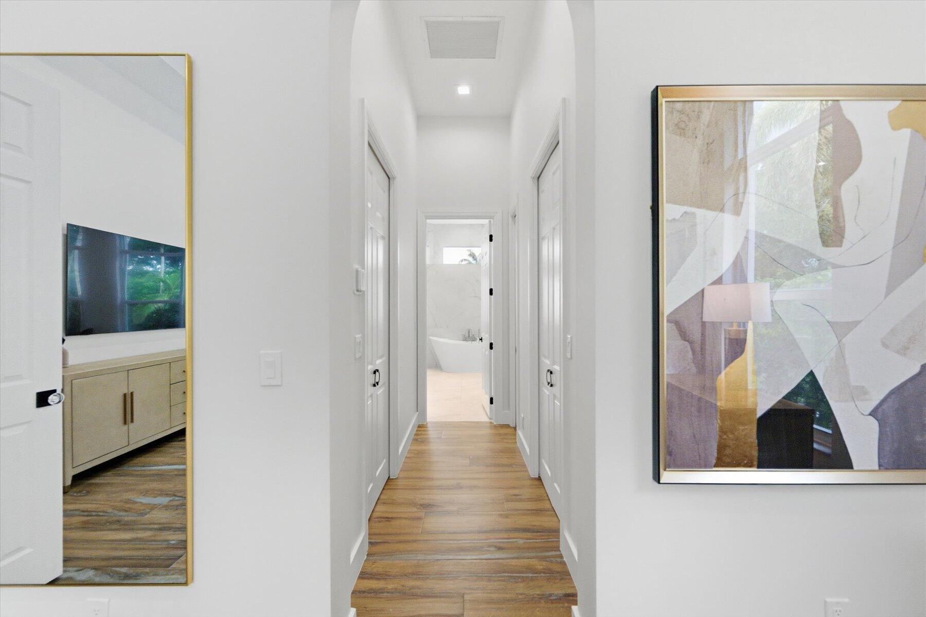 Hallway to Bathroom