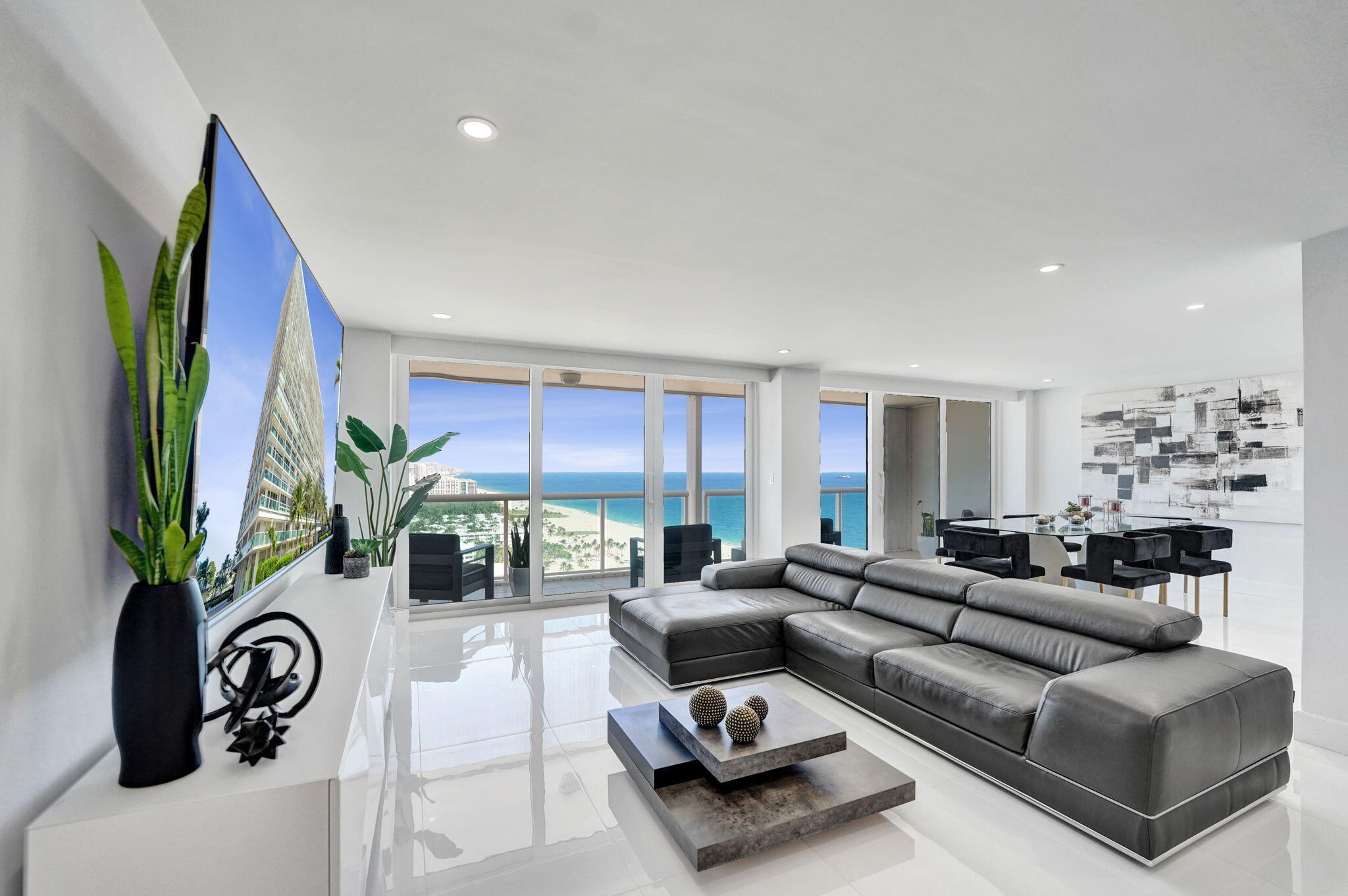Living Room & Dining Room