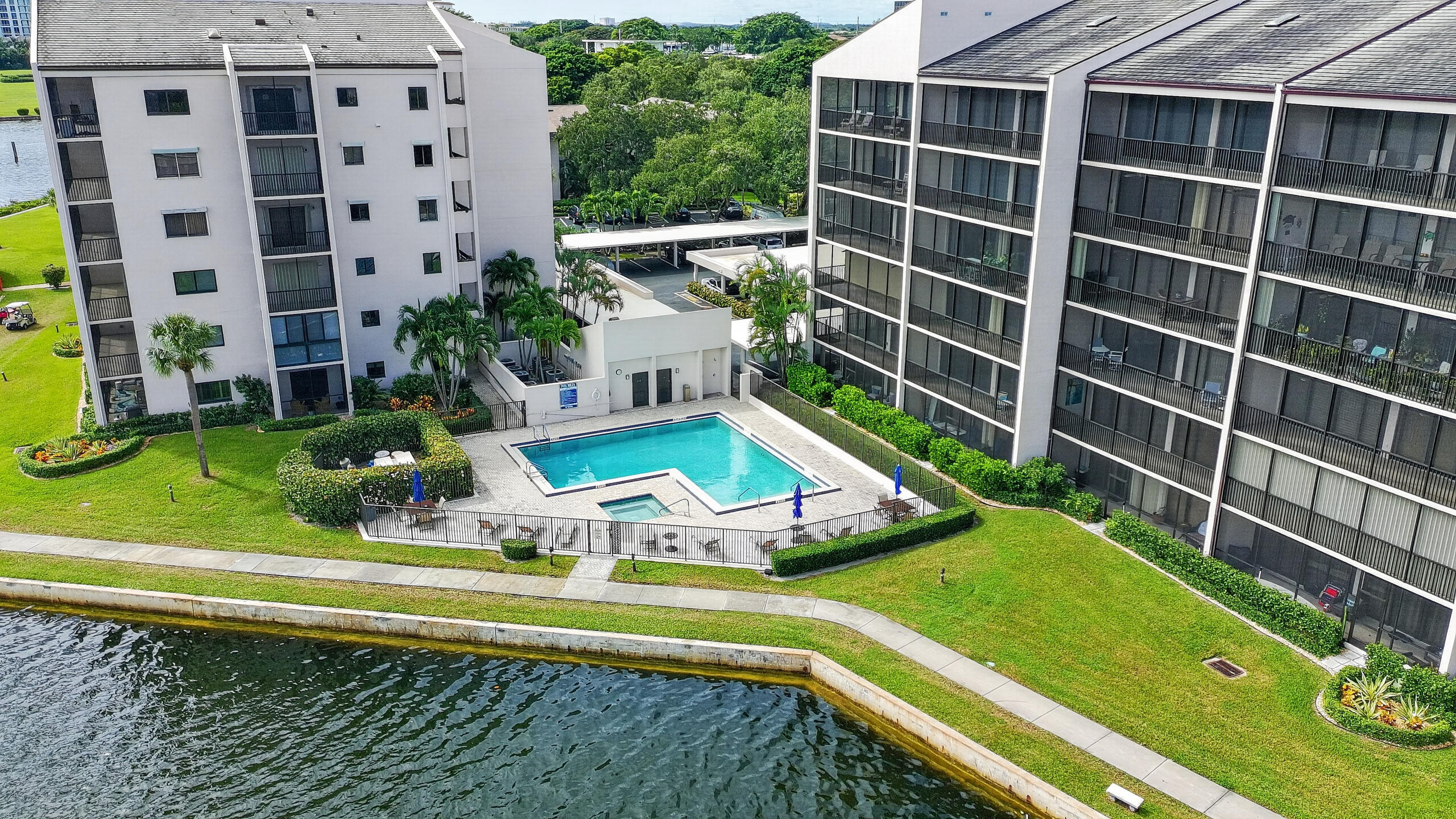 Multiple pools.