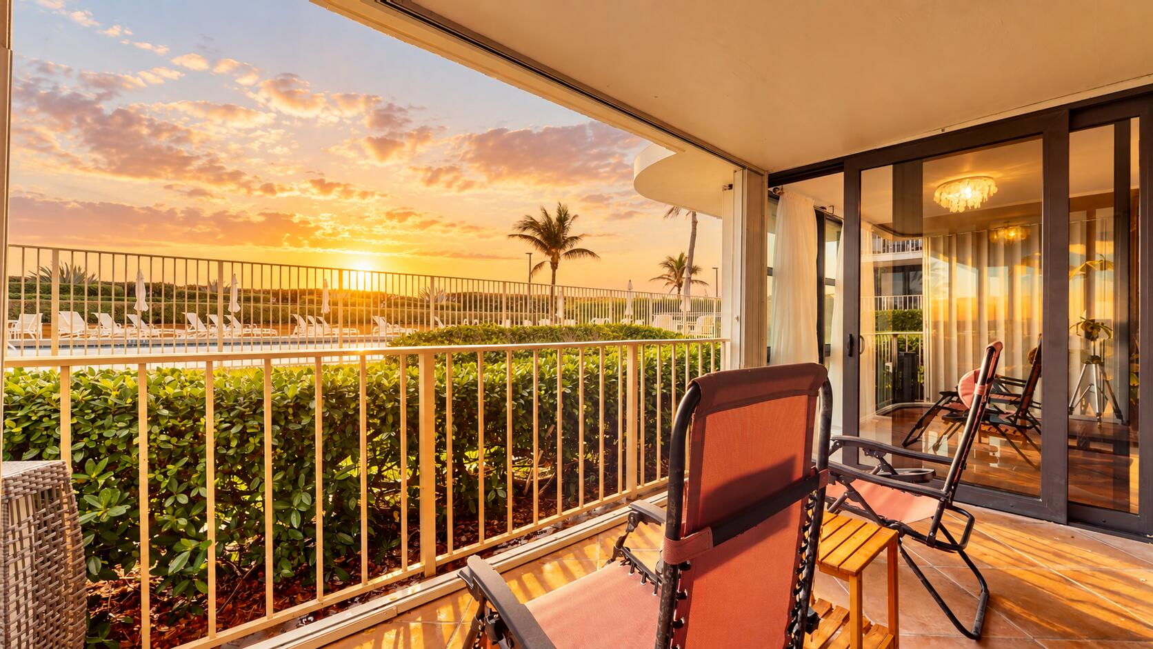Golden Sunrise Resort Balcony