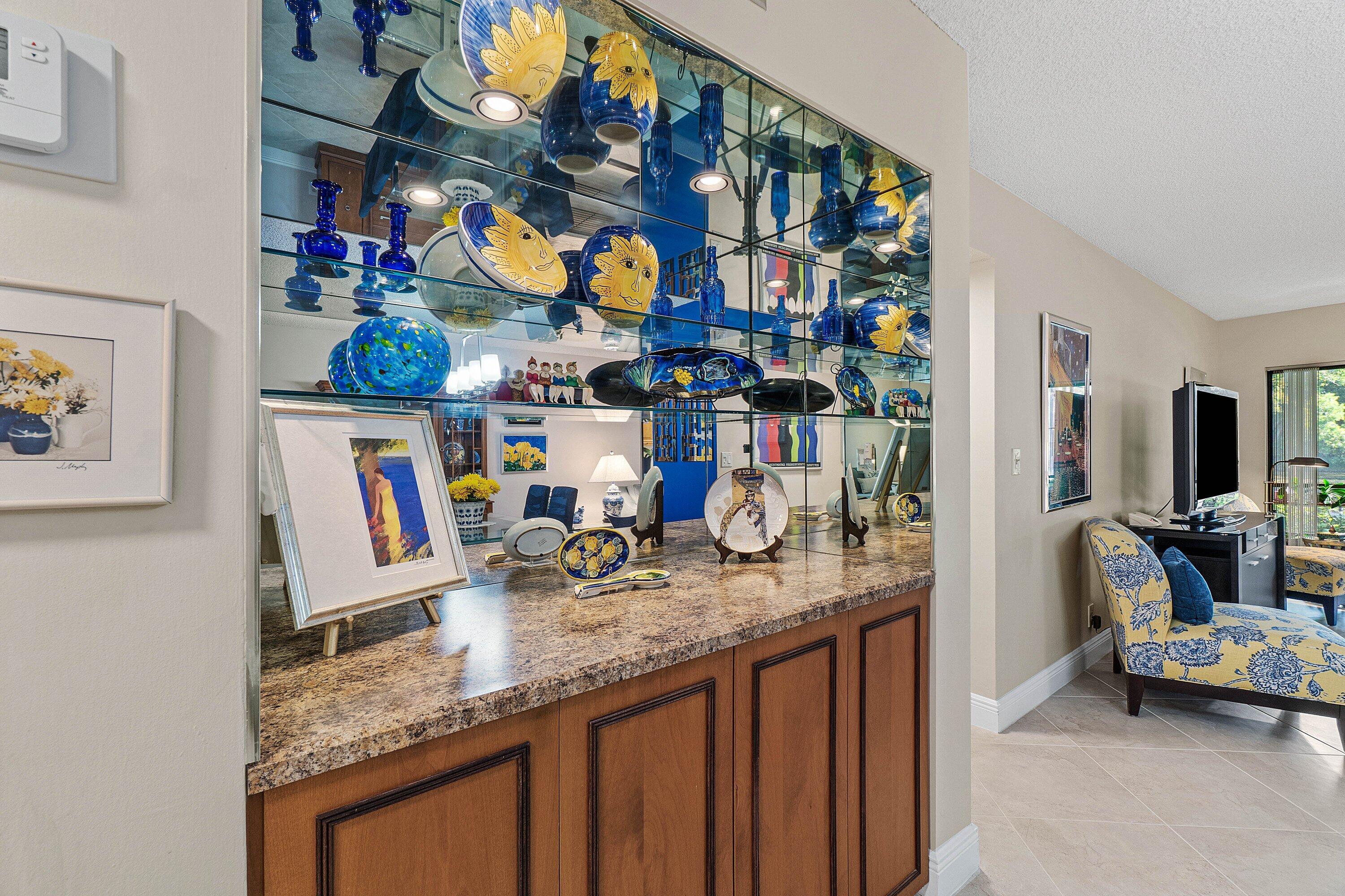 Bar Area Adds Extra Storage