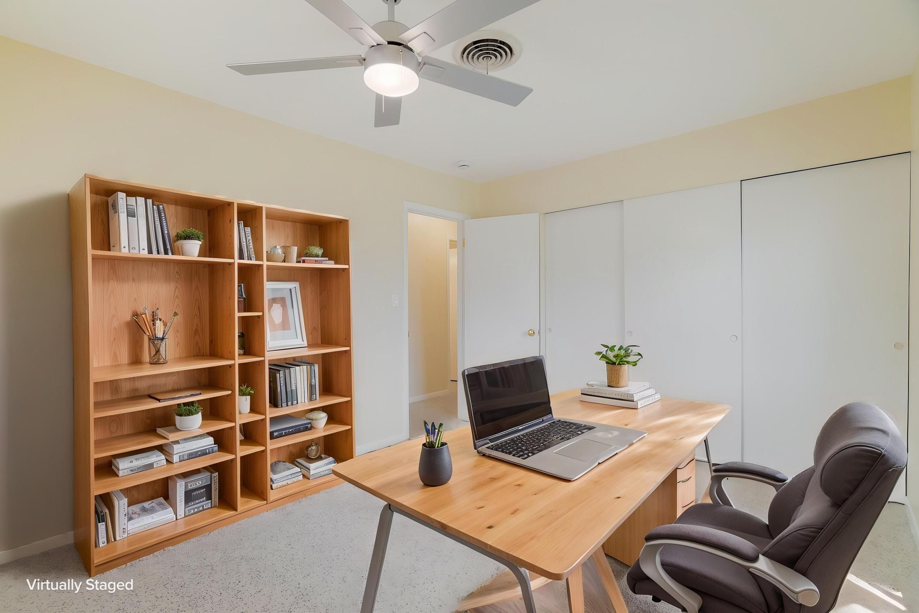 Bedroom 2 - virtually staged