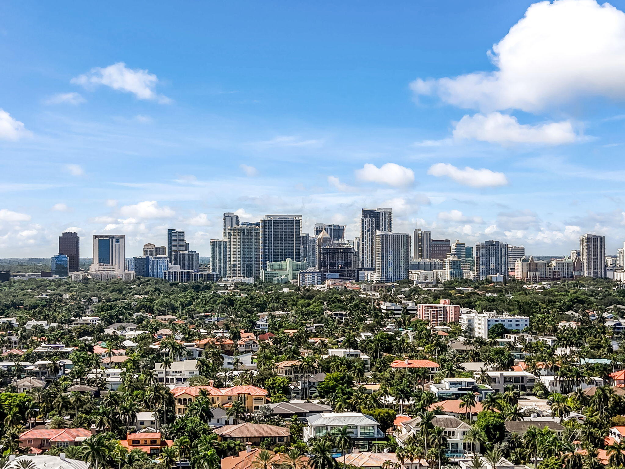 view of downtown
