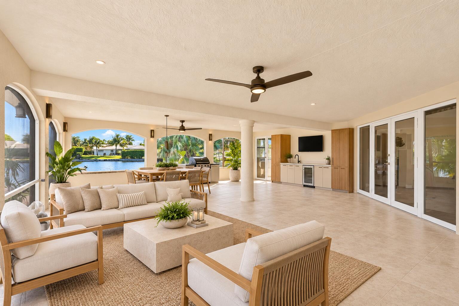 RENDERING Covered Patio