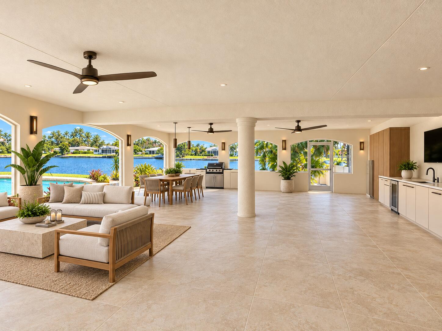 RENDERING Covered Patio