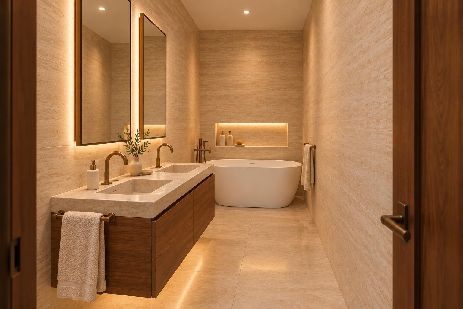 RENDERING Primary Bath