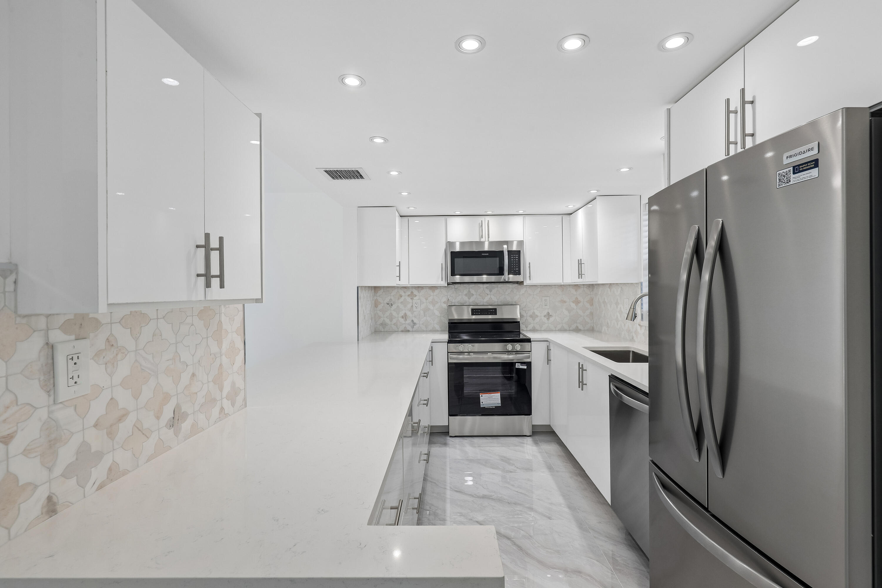 All Stainless Steel appliances brand new.