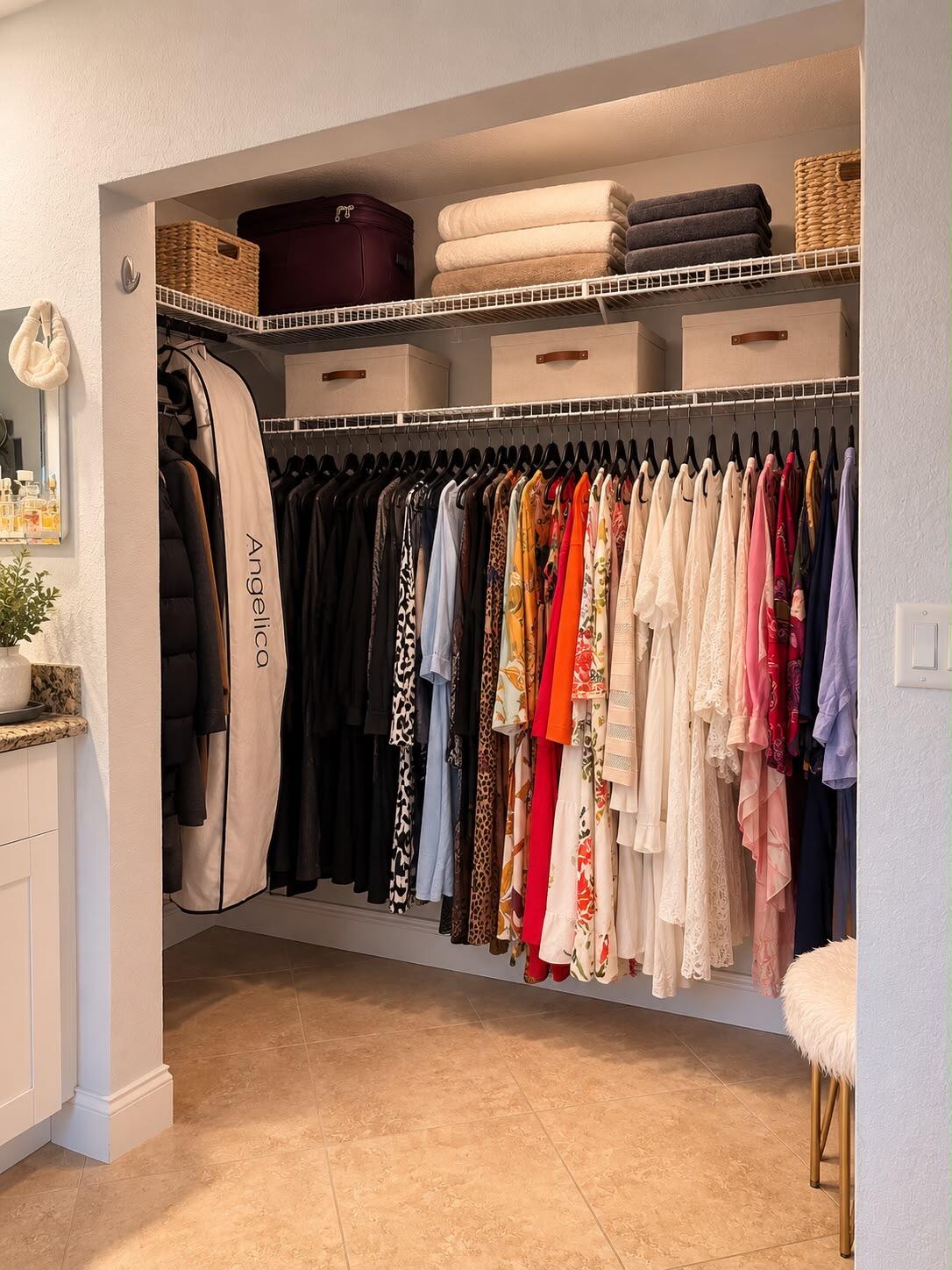 primary closet