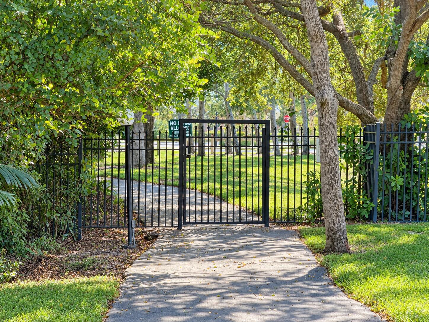 park entrance