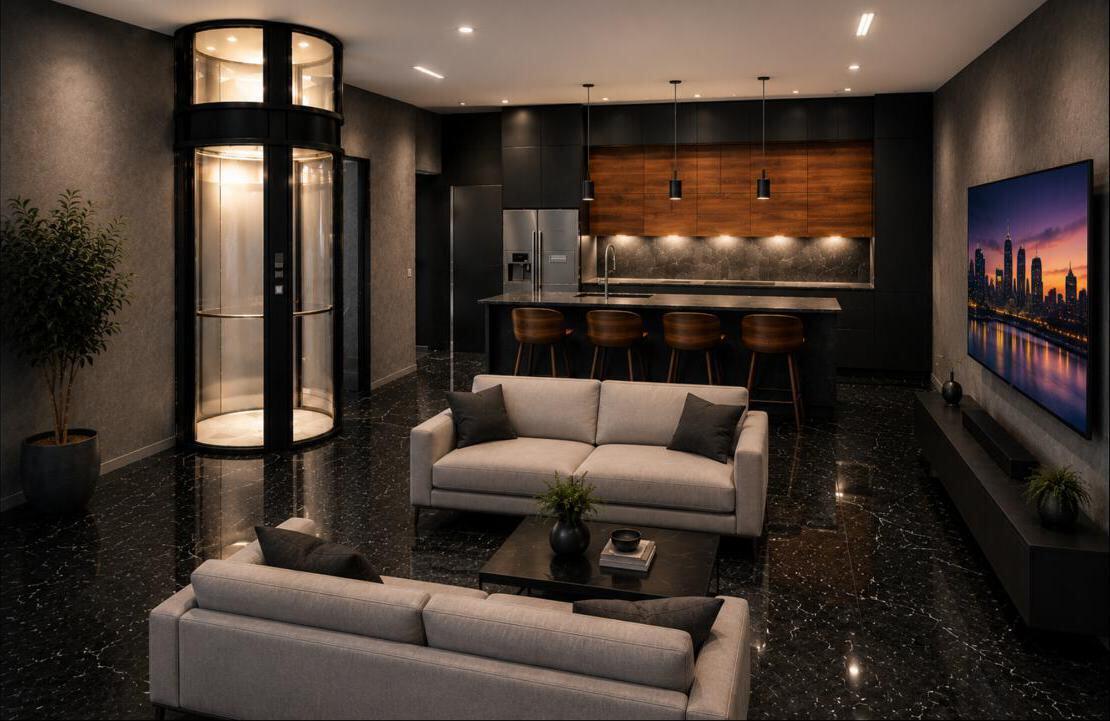 Guadi villas chef kitchen with thermodor appliances