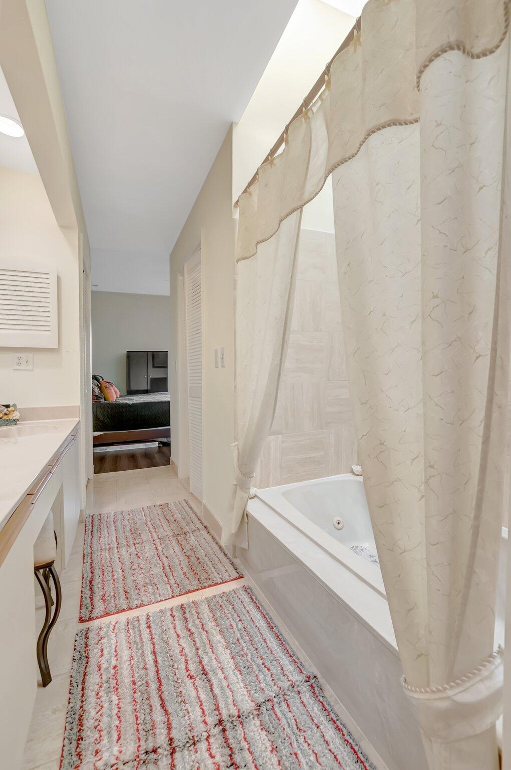 Master bath tub