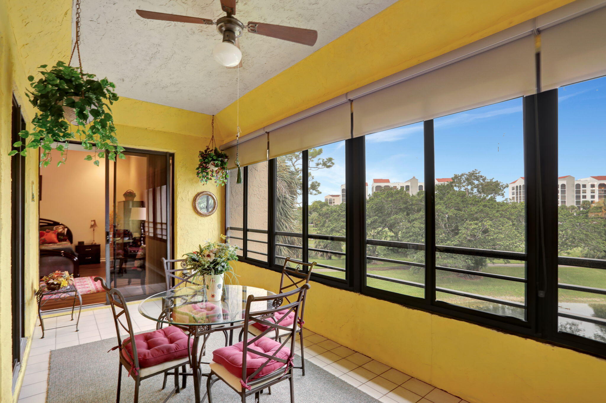 Patio glassed in