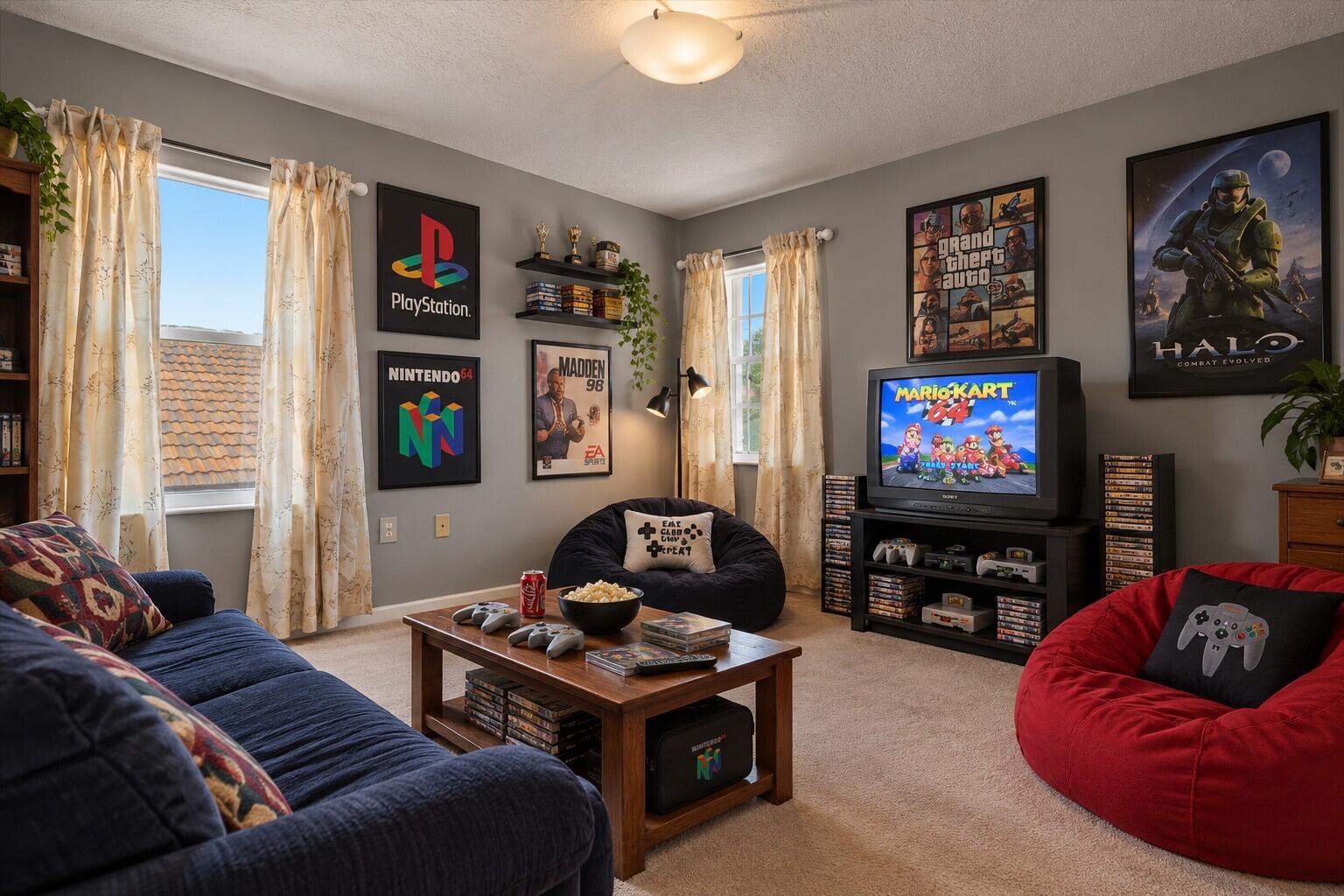 virtually staged