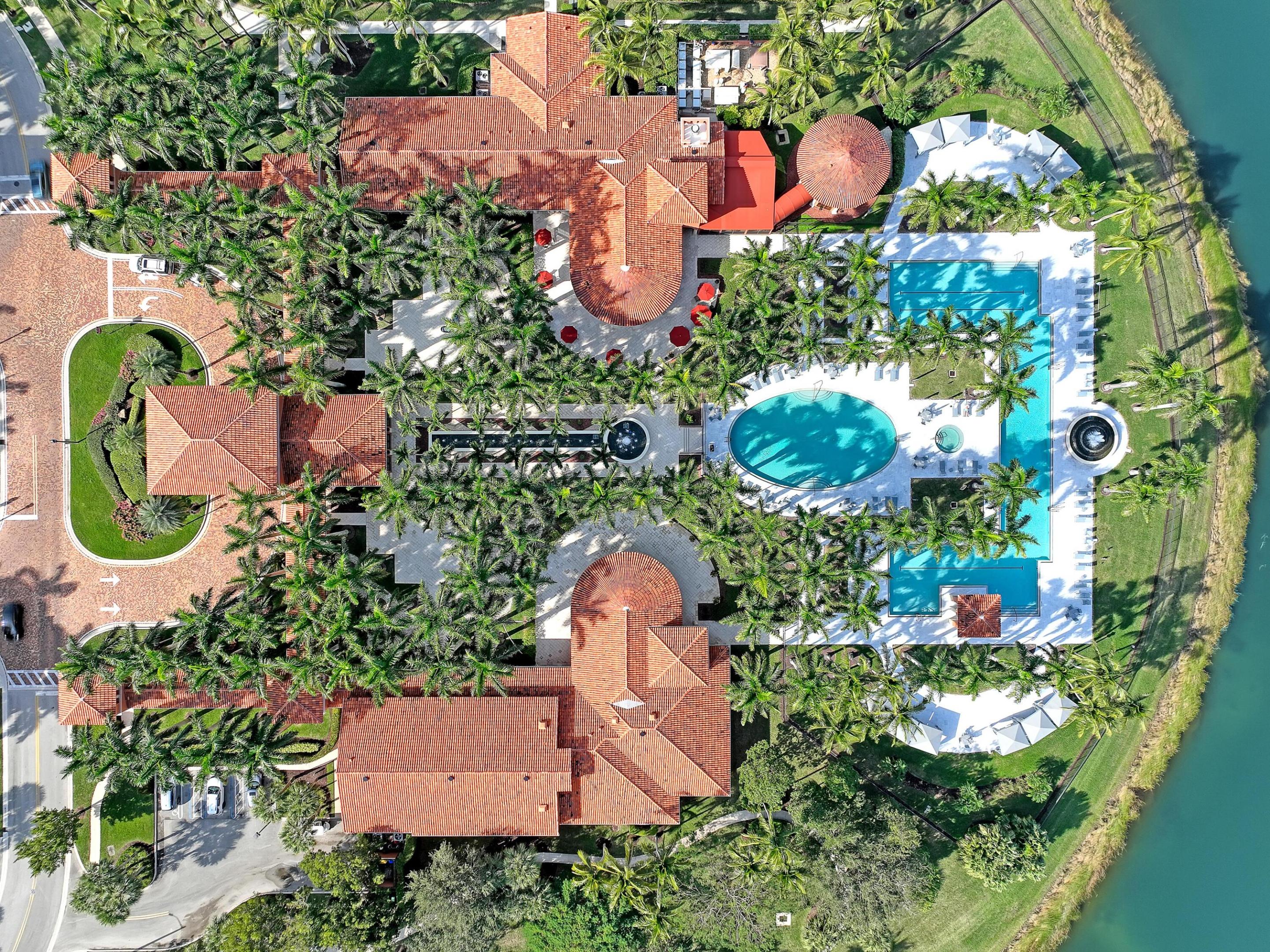 Aerial of Pools