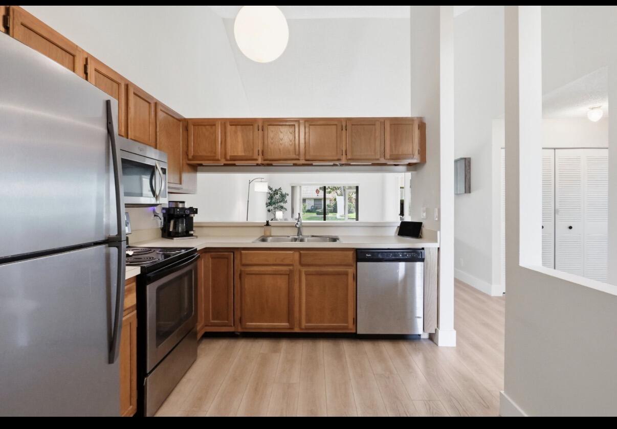 Actual kitchen
