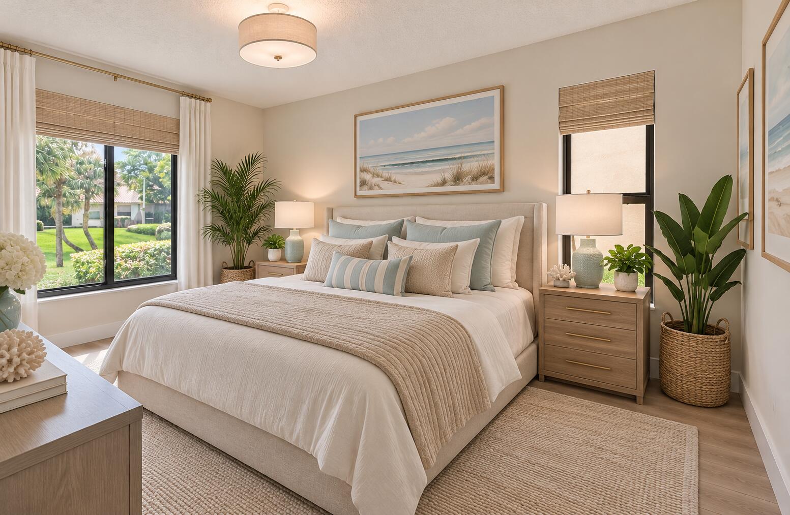 This is the primary bedroom with full furniture suite