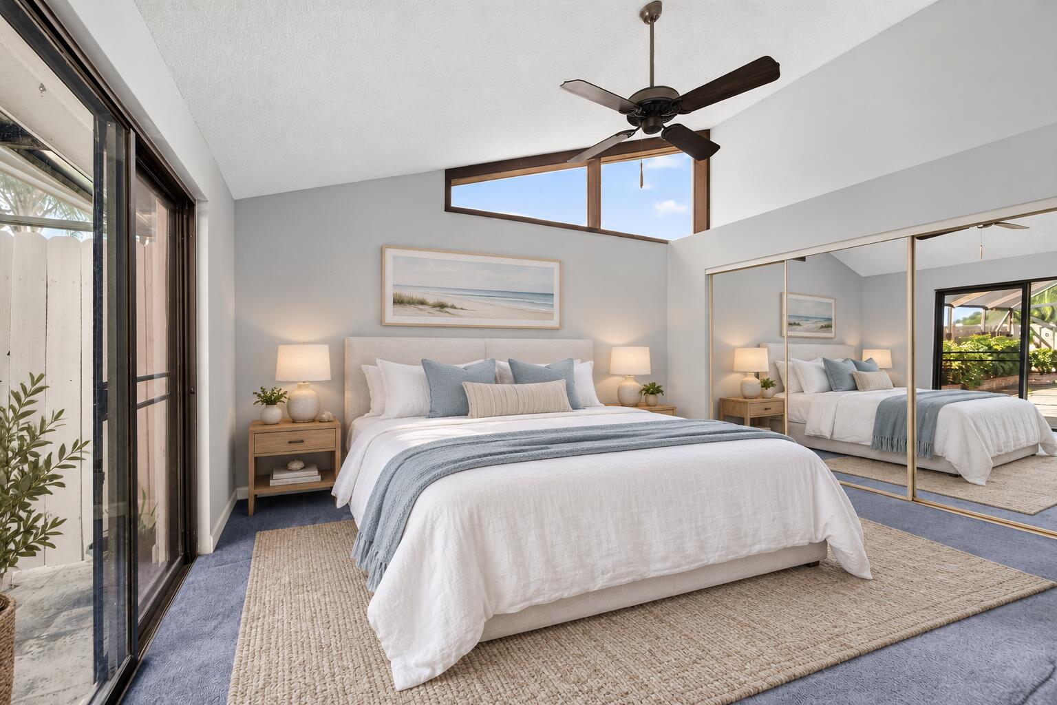 Primary Bedroom Virtually Staged