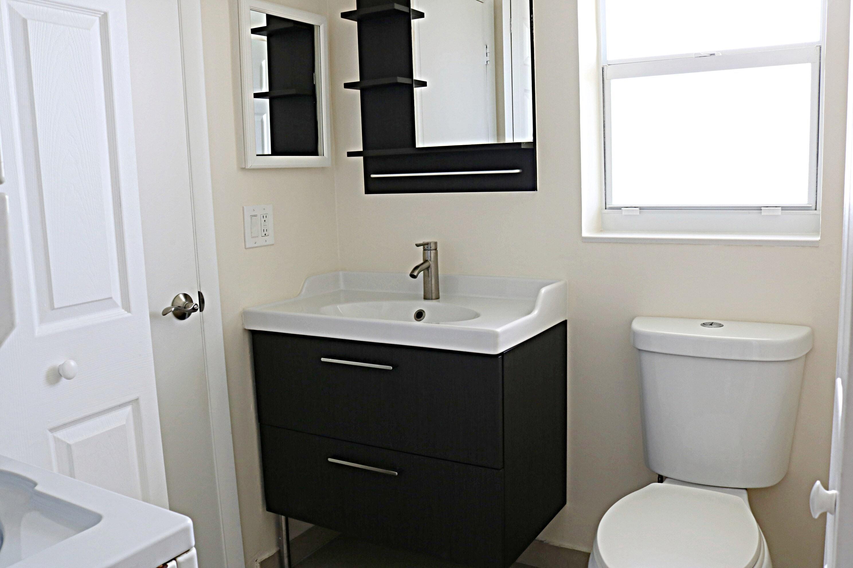 half bathroom