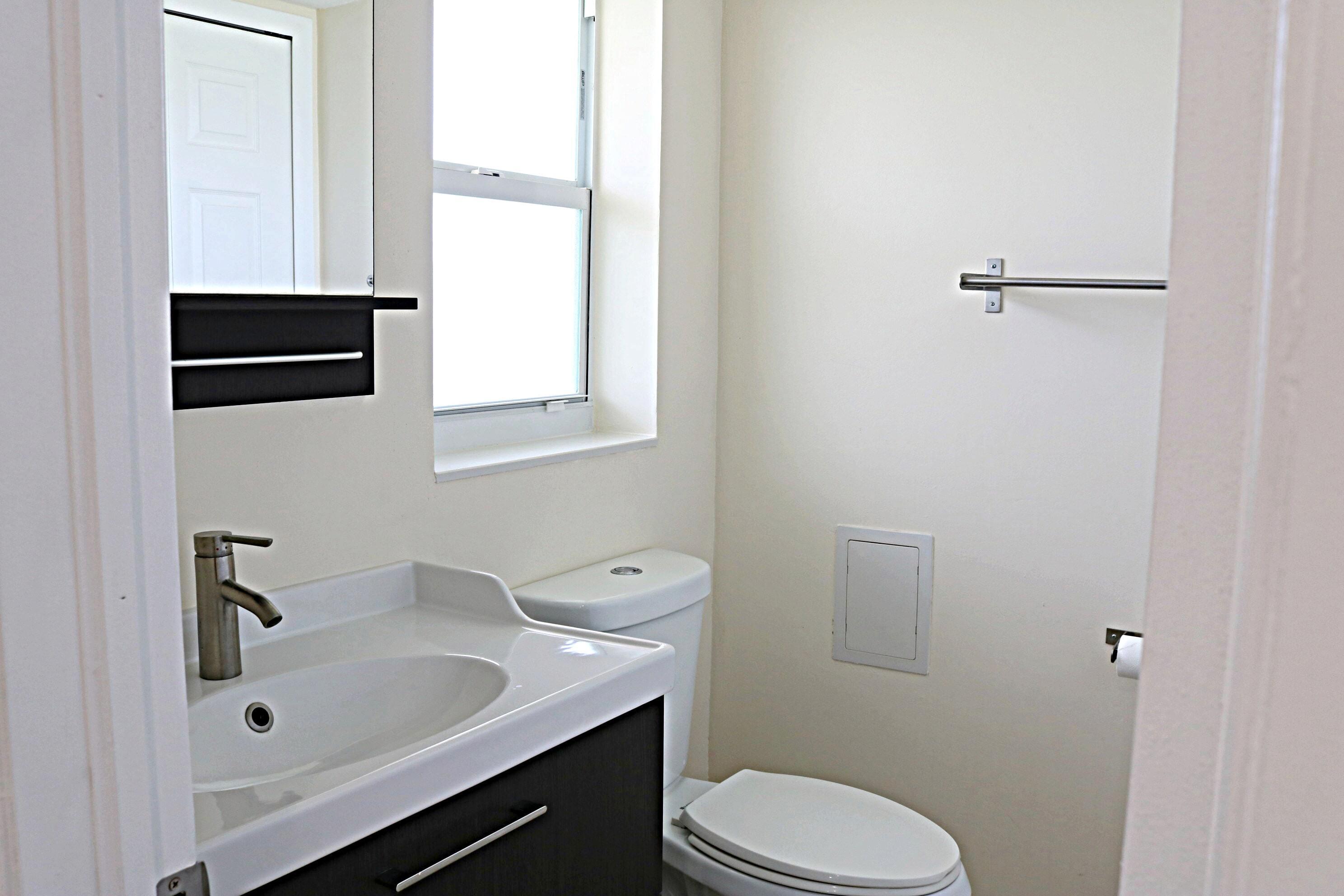 half bathroom