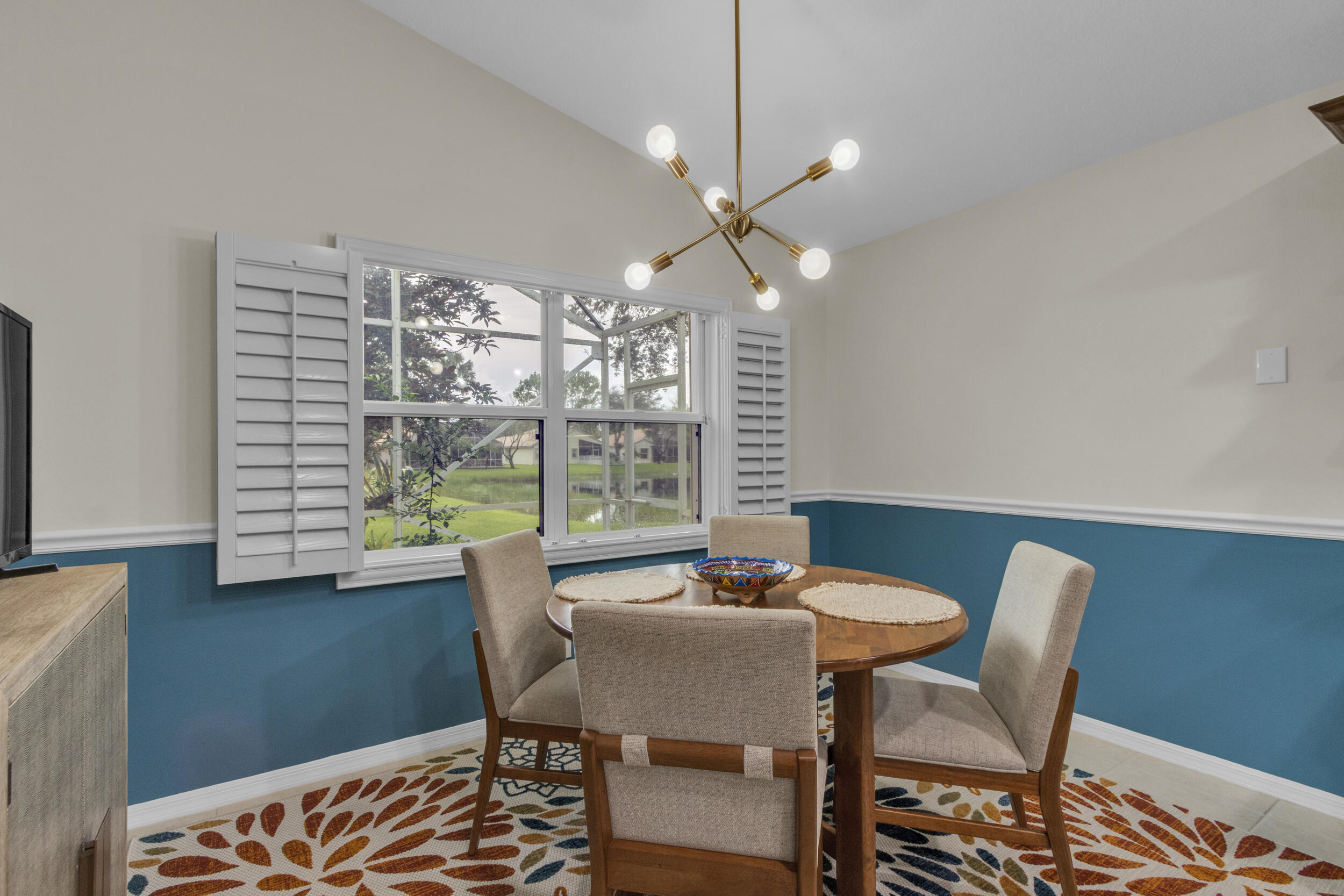 Plantation Shutters Open