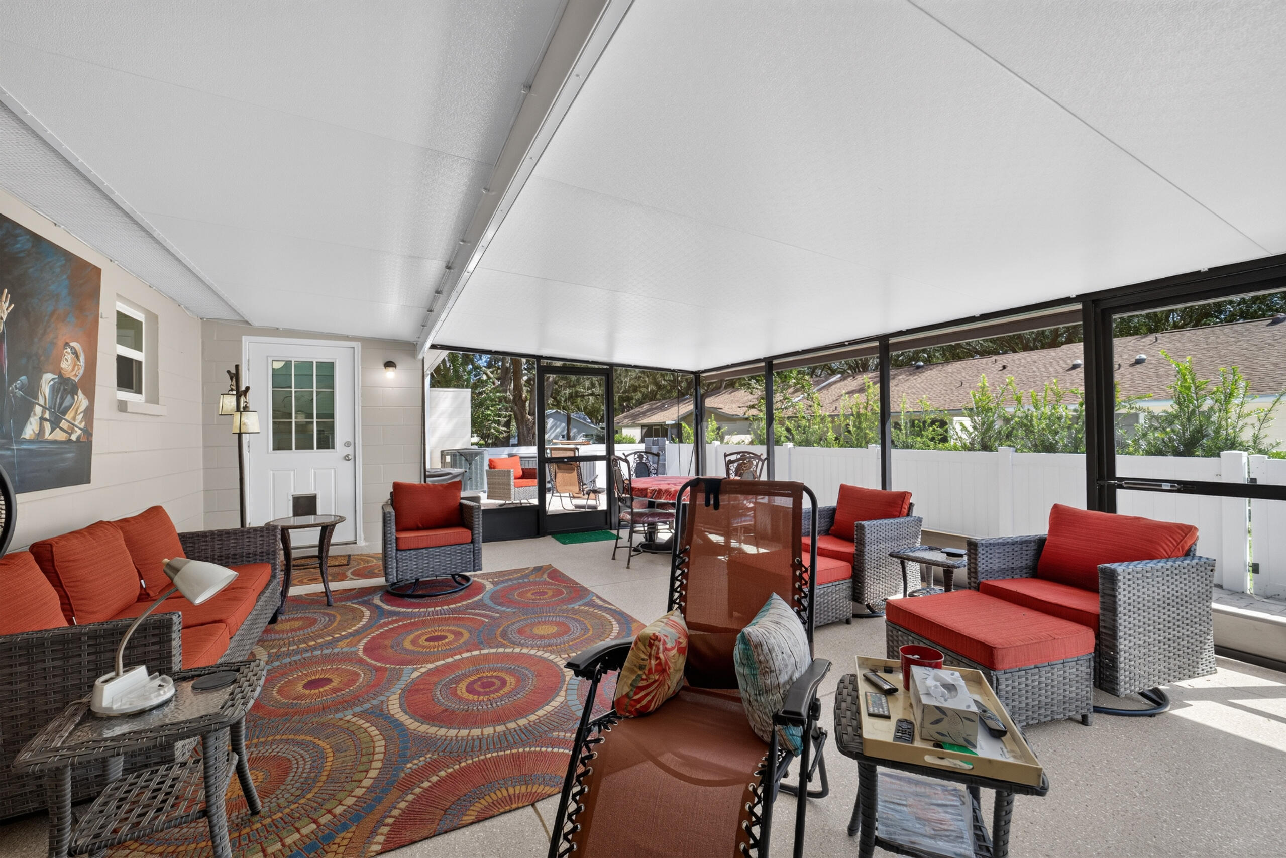 Covered Screened Porch