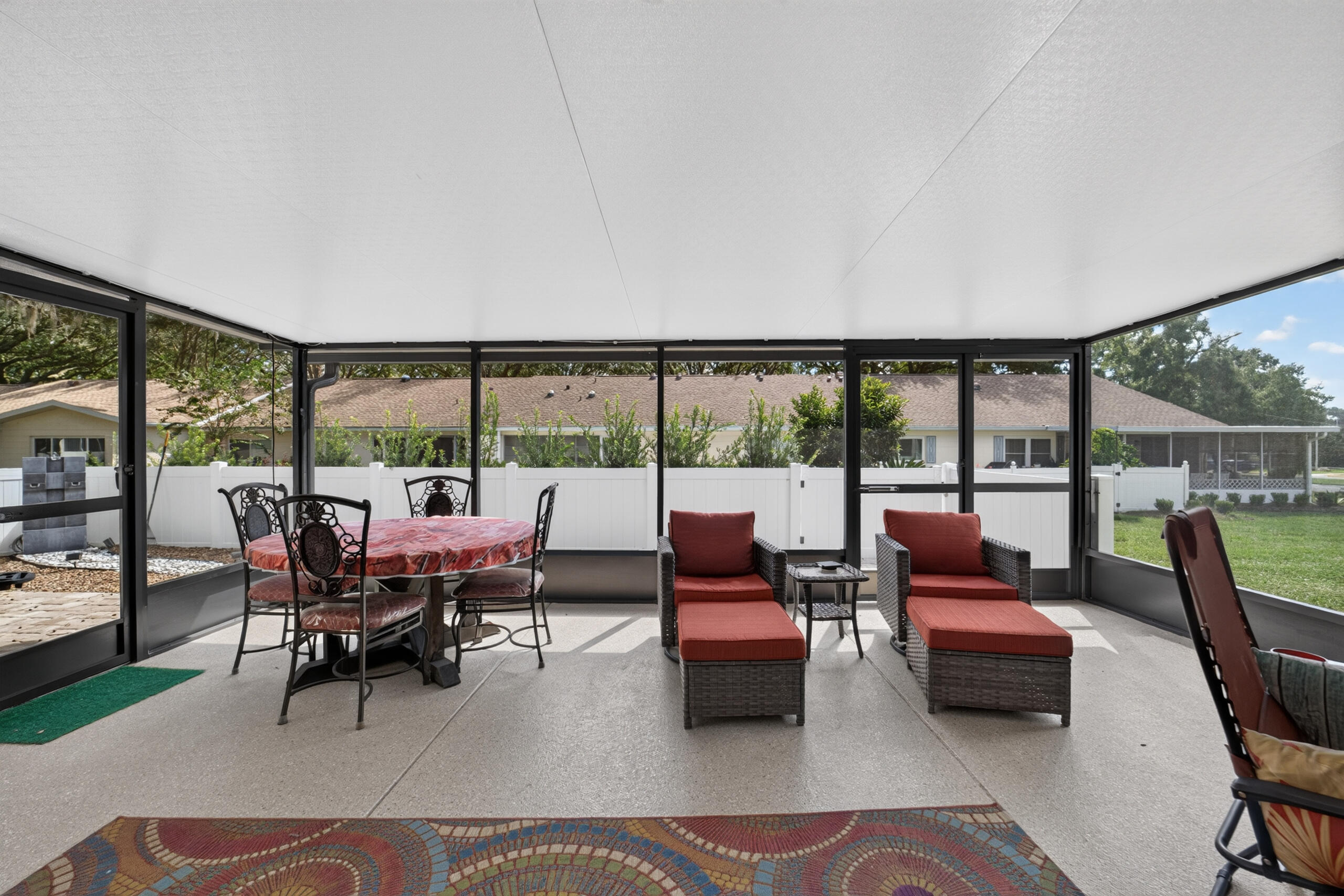 Covered Screened Porch