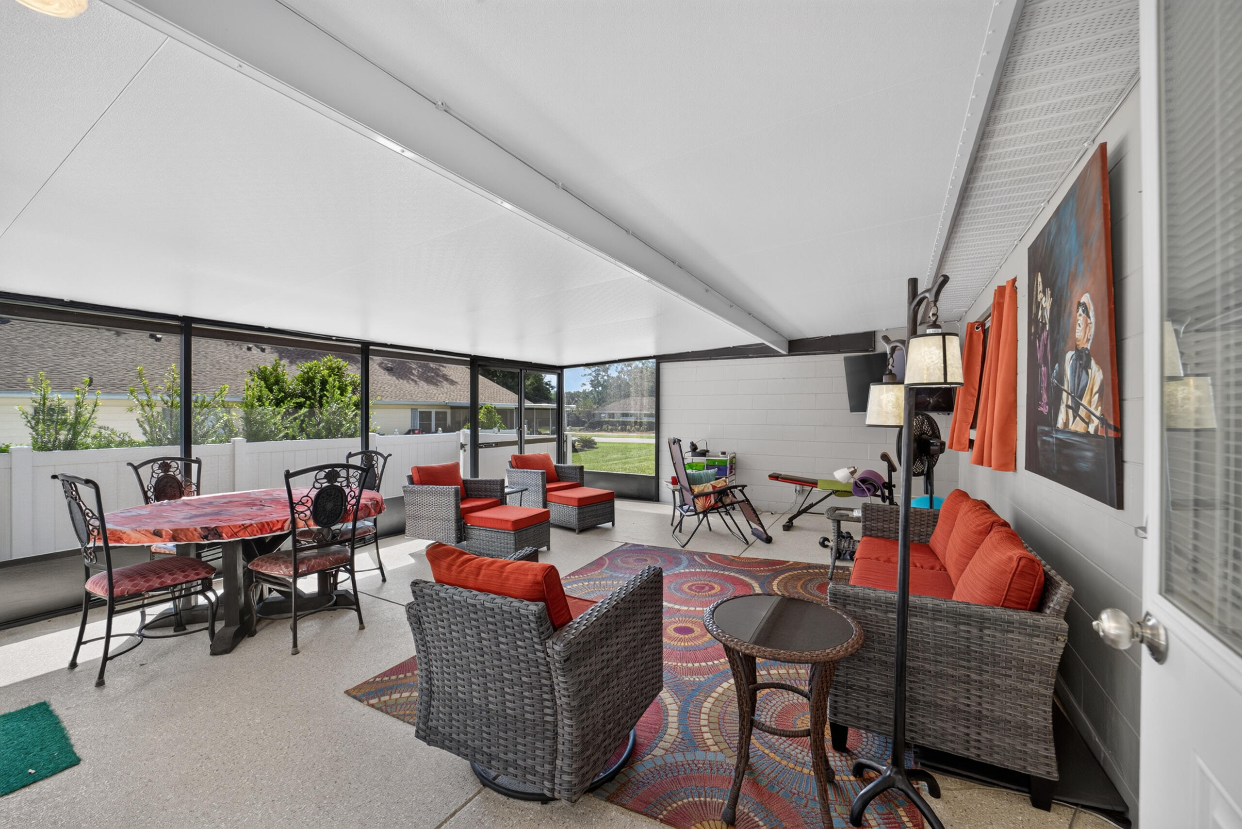 Covered Screened Porch