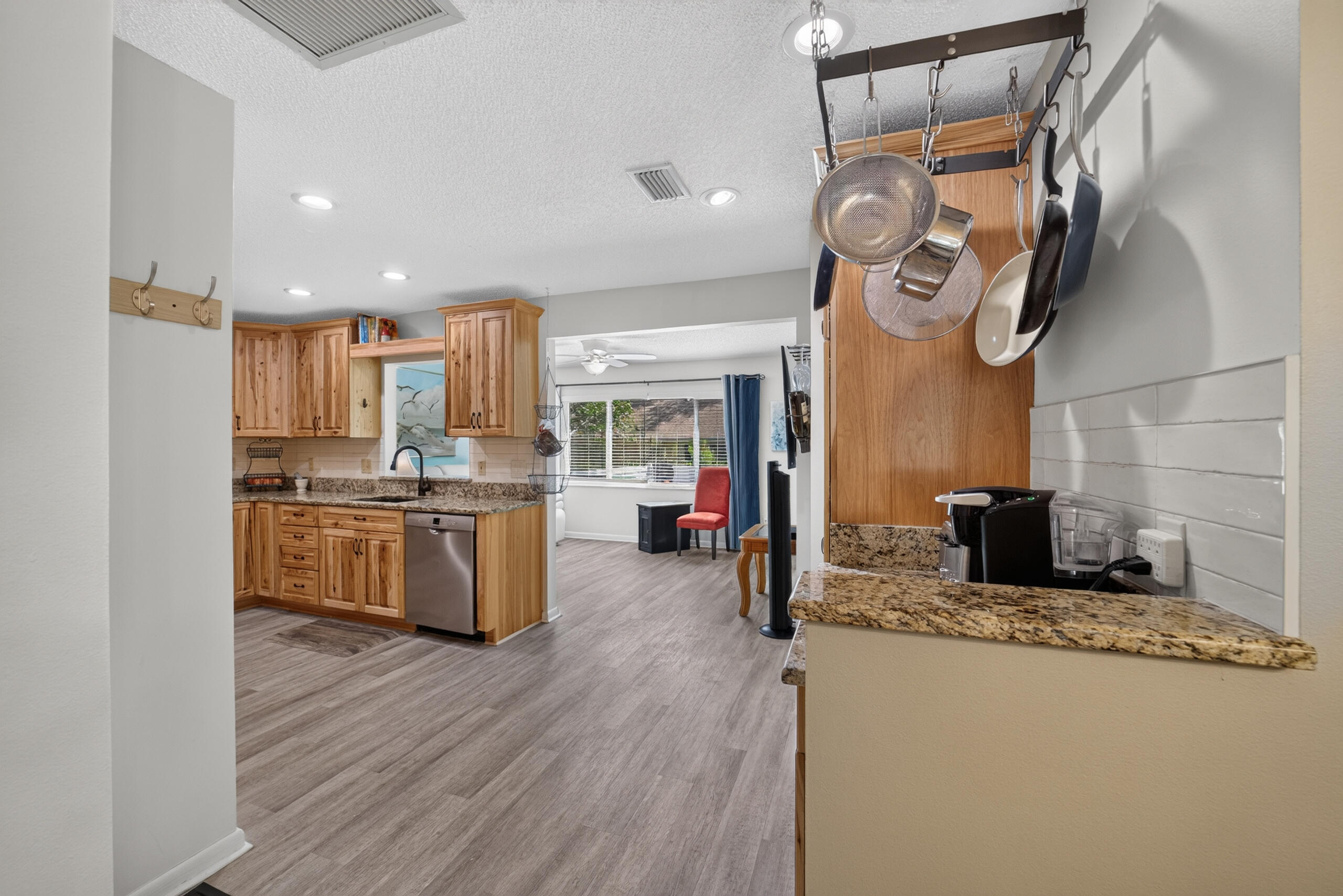 Leading to Kitchen and FLEX Room