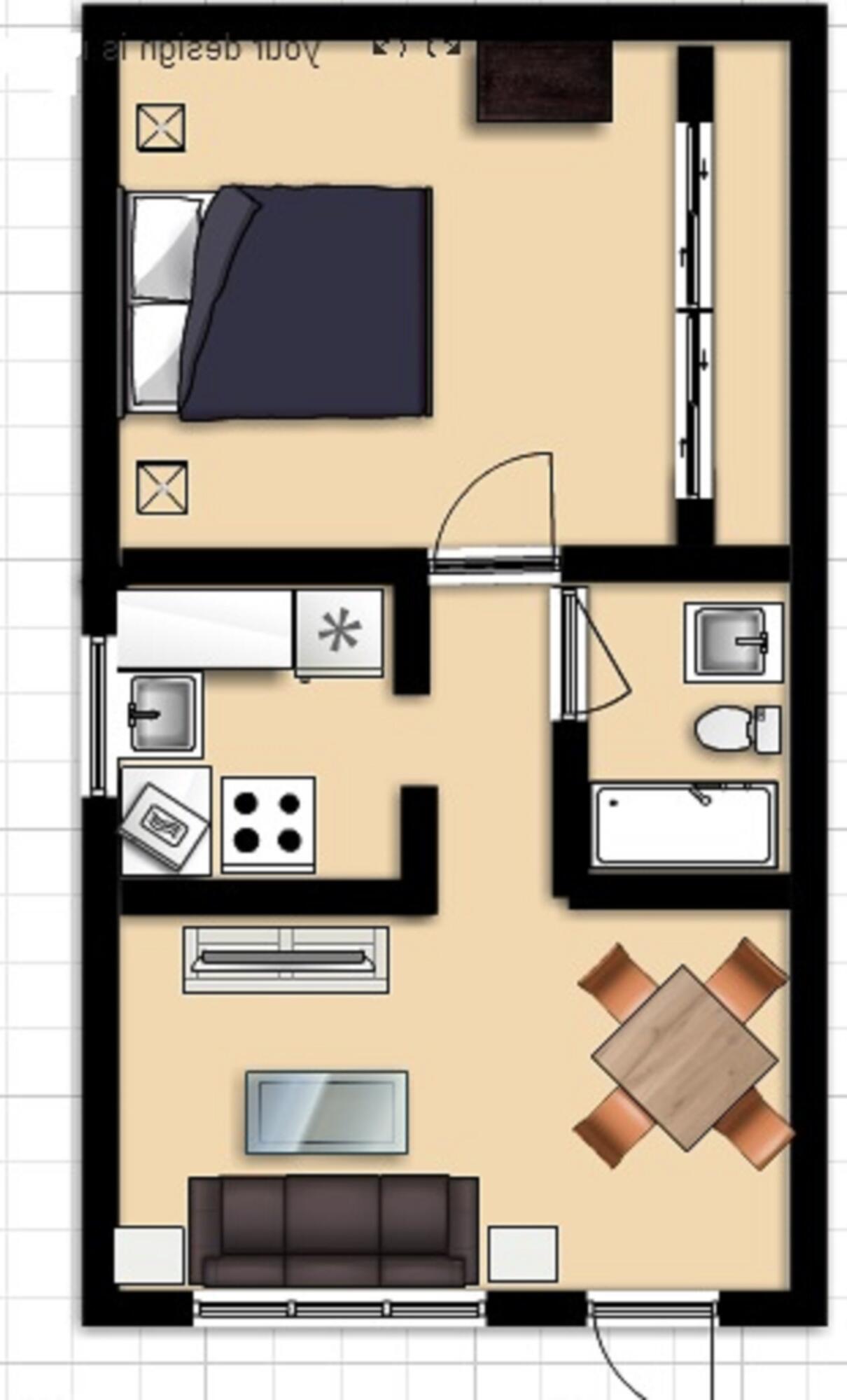 Floor Plan 304 - 1