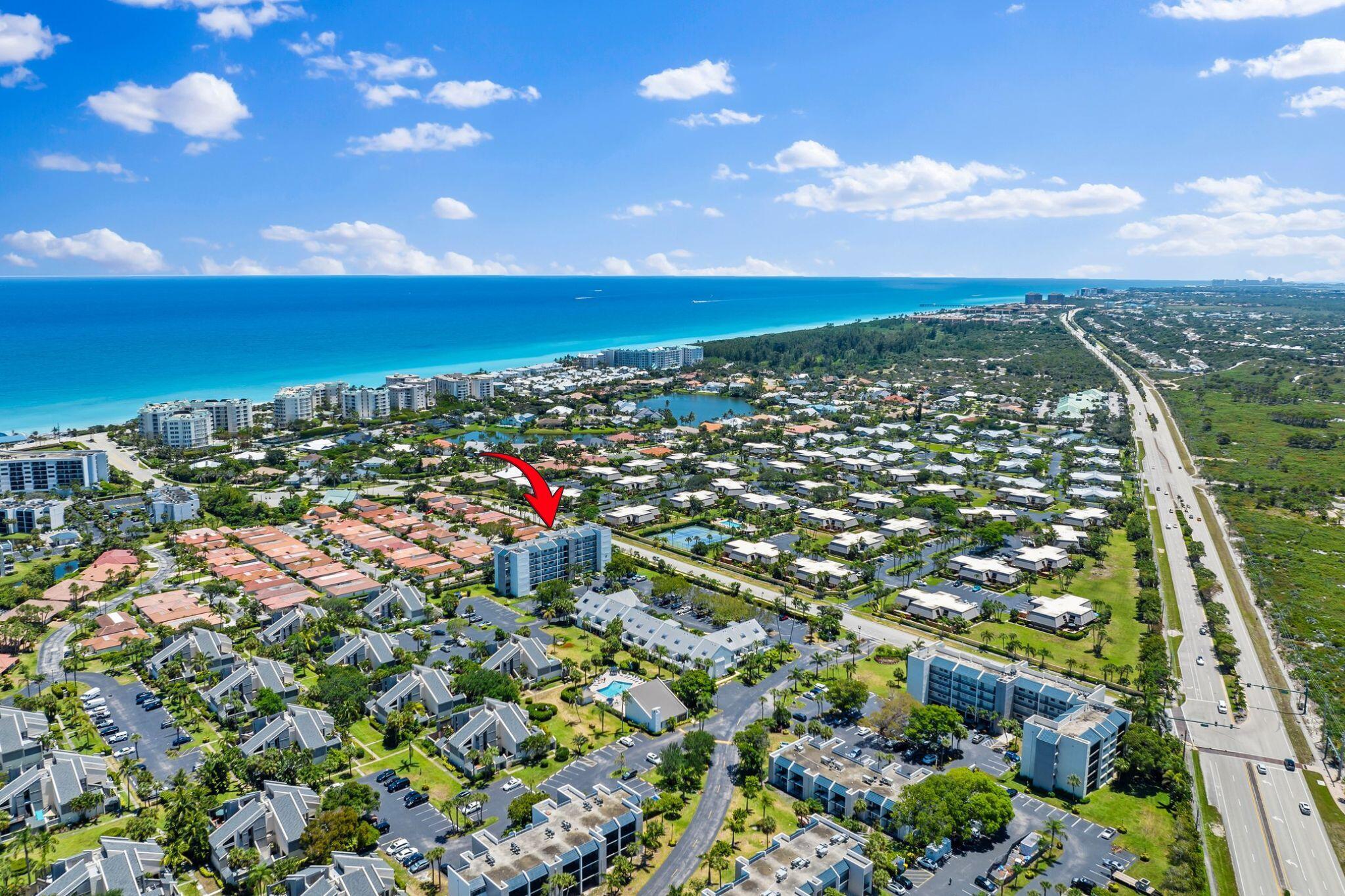 Aerial View of M3 Bldg