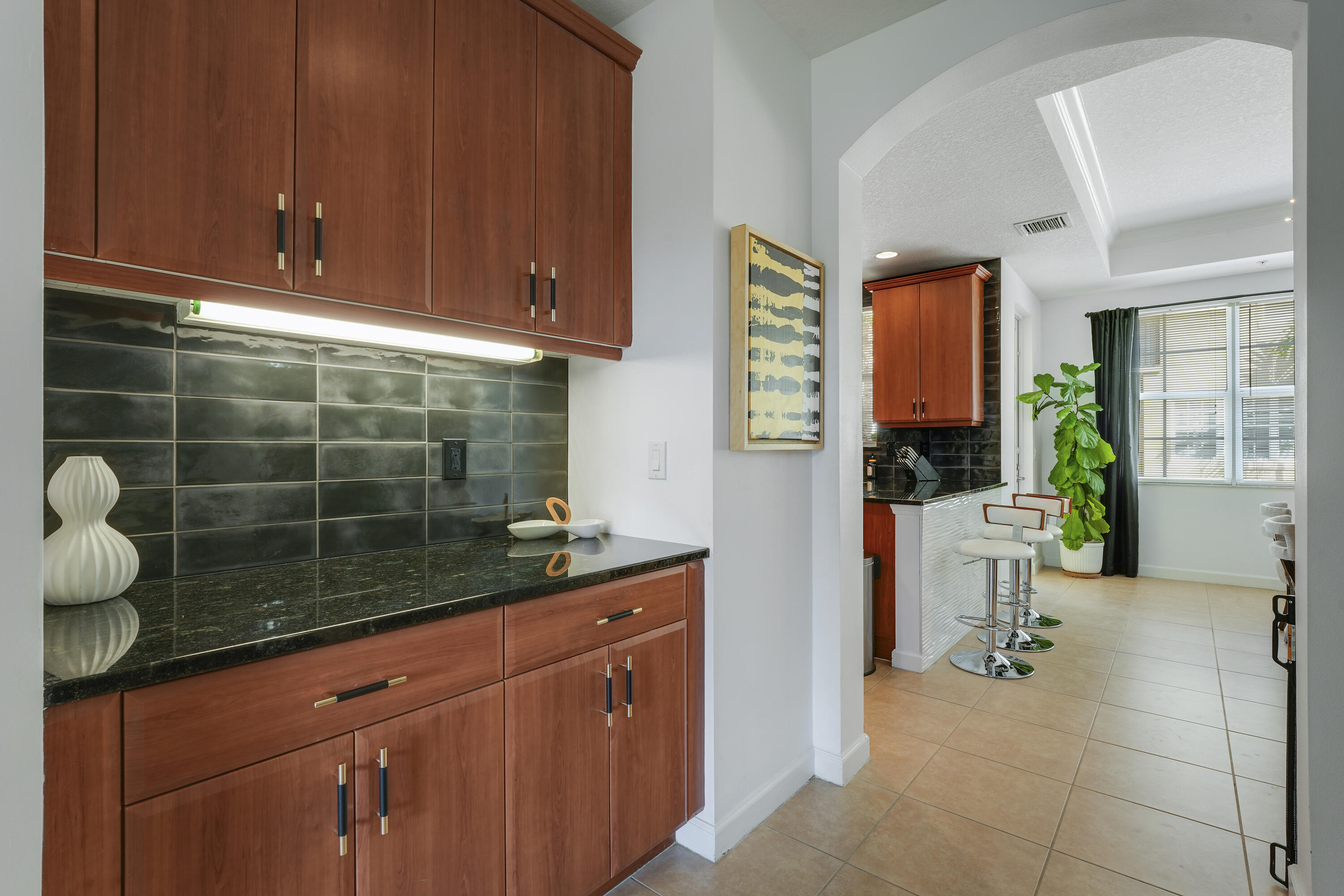 Coffee Bar / Extra Pantry / Hallway